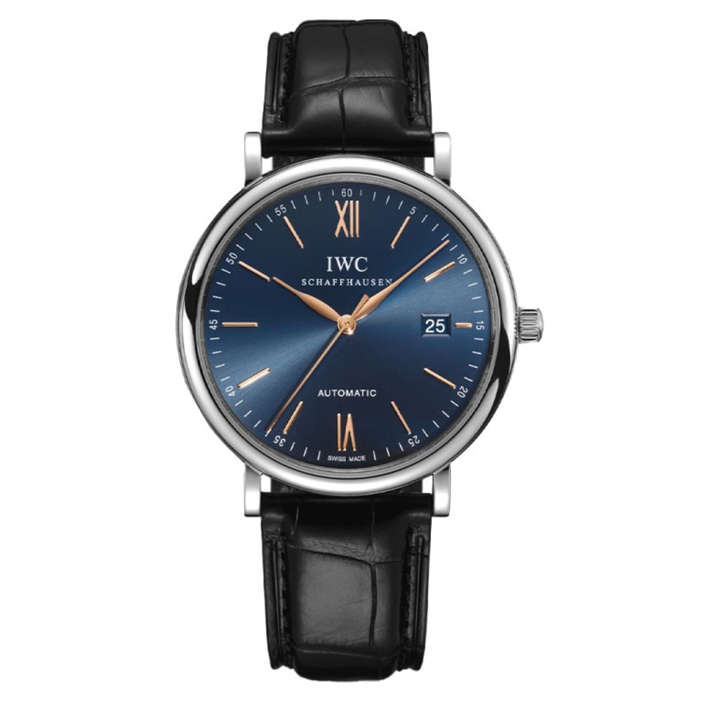 IWC Portofino Automatic IW356523 (2025) - Blue dial 40 mm Steel case (1/1)