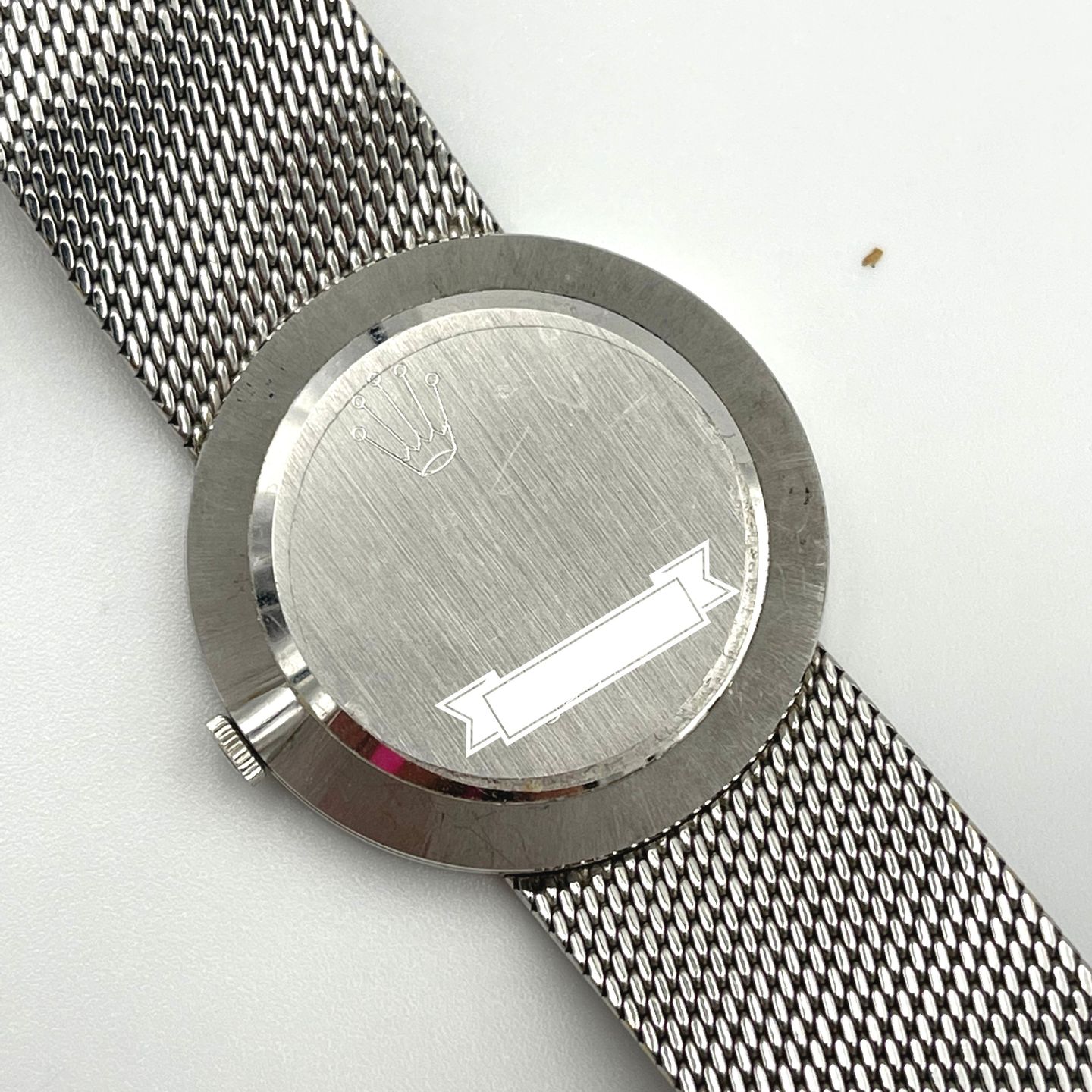 Rolex Cellini 3945 (Unknown (random serial)) - Silver dial 32 mm White Gold case (4/6)