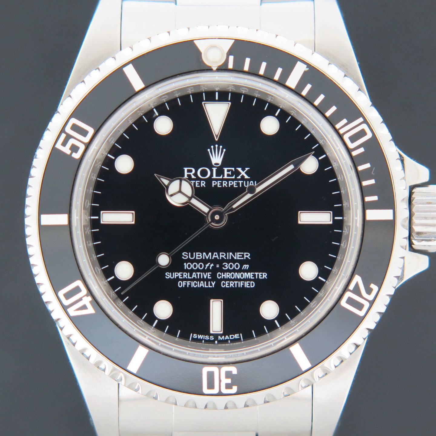 Rolex Submariner No Date 114060 (2010) - Black dial 40 mm Steel case (2/4)