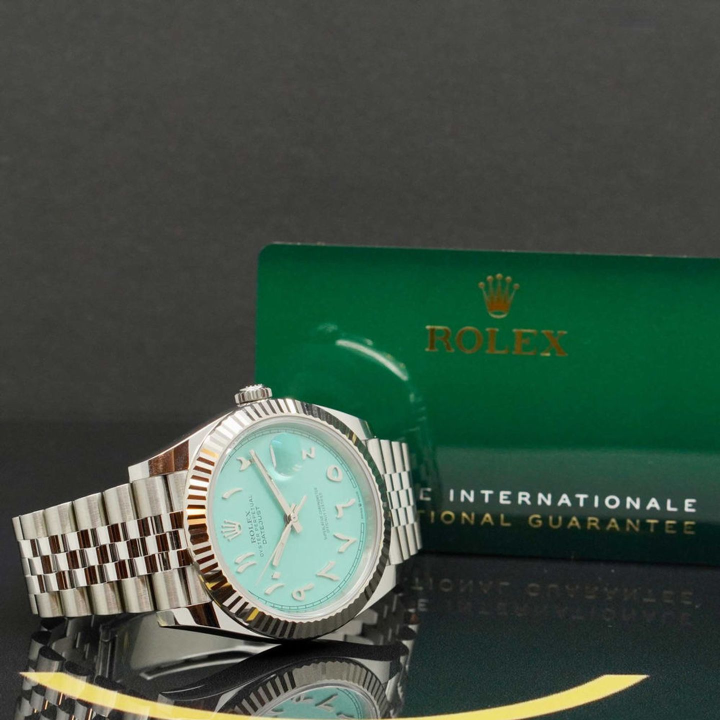 Rolex Datejust 41 126334 (2024) - Turquoise wijzerplaat 41mm Staal (7/12)