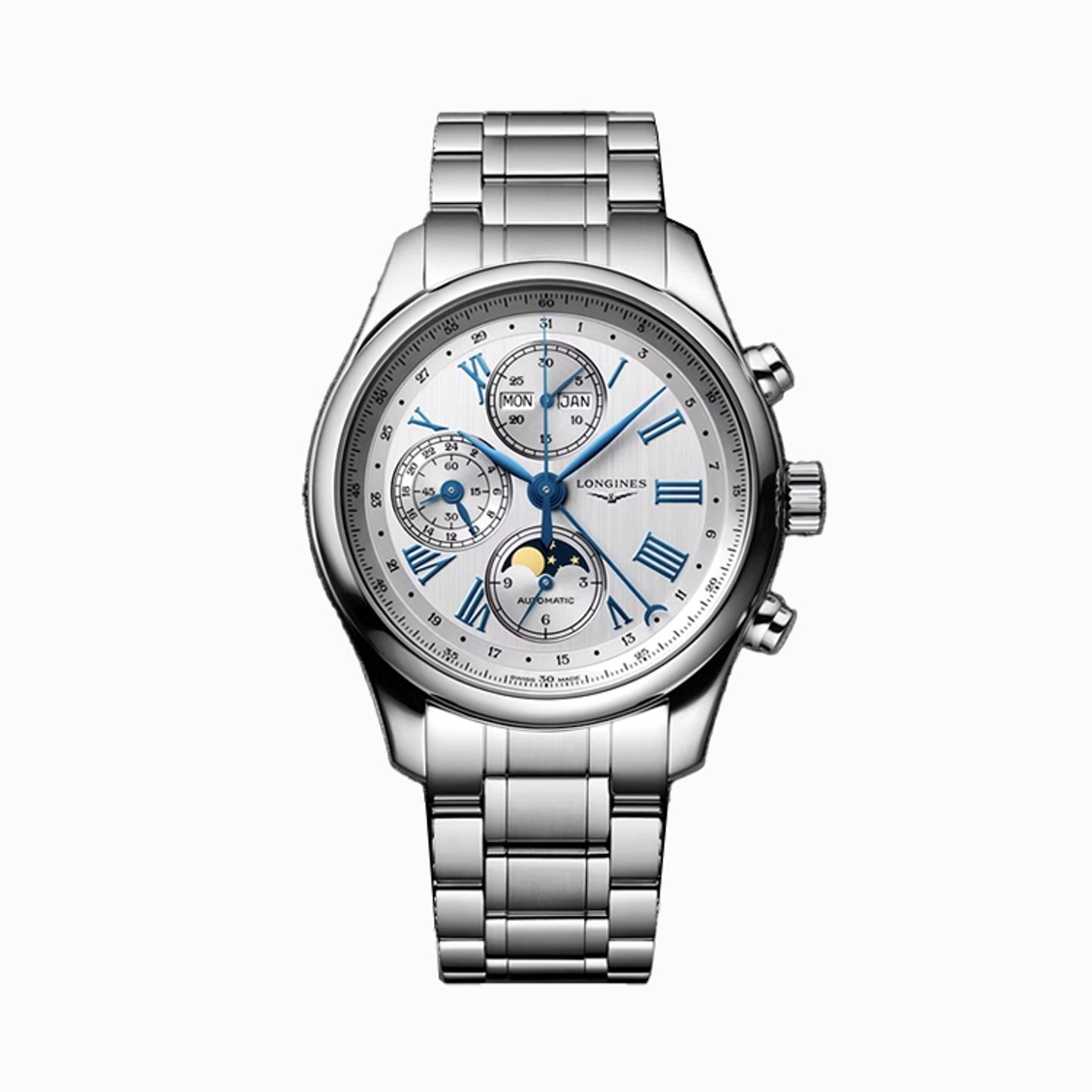 Longines Master Collection L2.773.4.71.6 (2025) - Zilver wijzerplaat 42mm Staal (1/1)