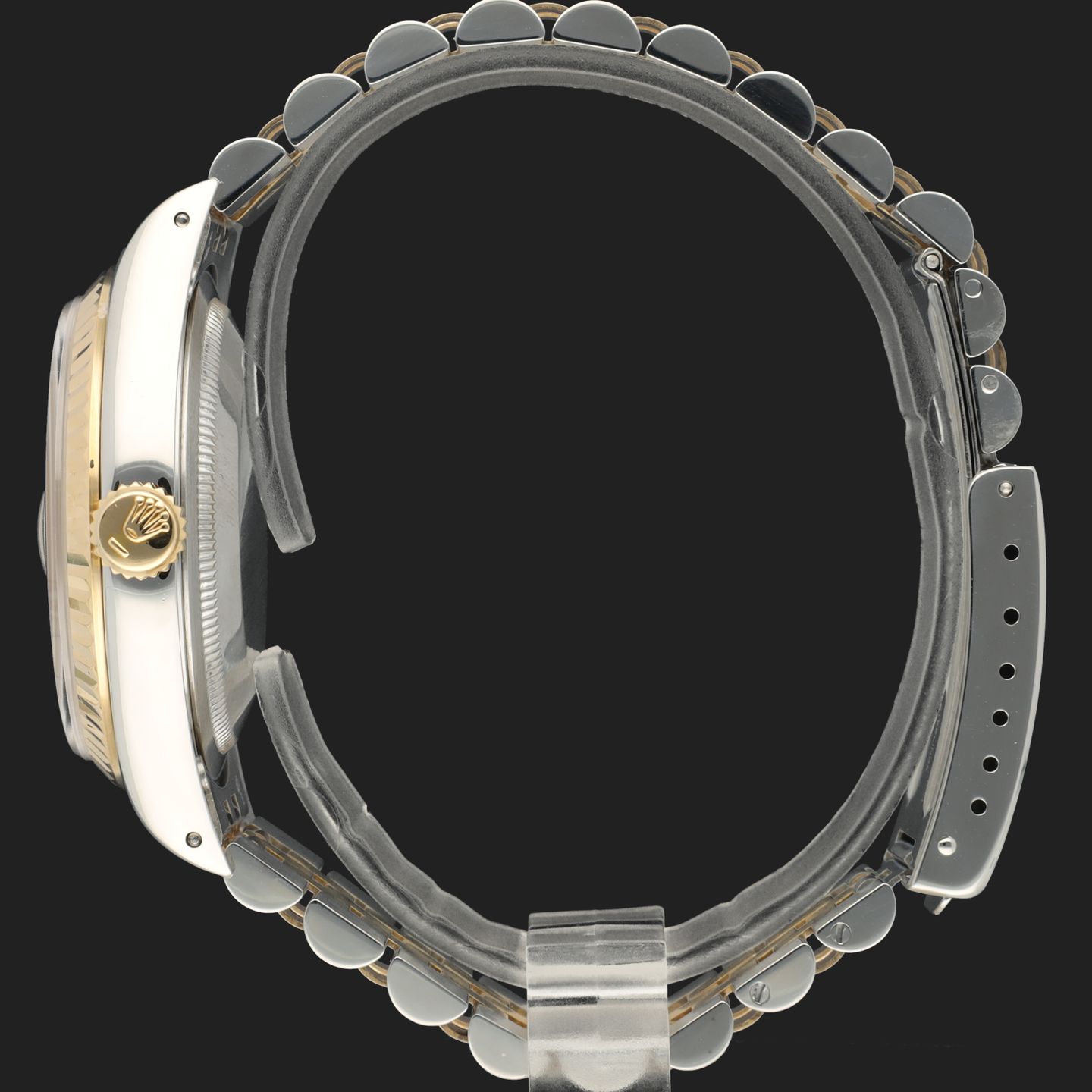 Rolex Datejust 36 16233 (1993) - Champagne dial 36 mm Gold/Steel case (7/8)