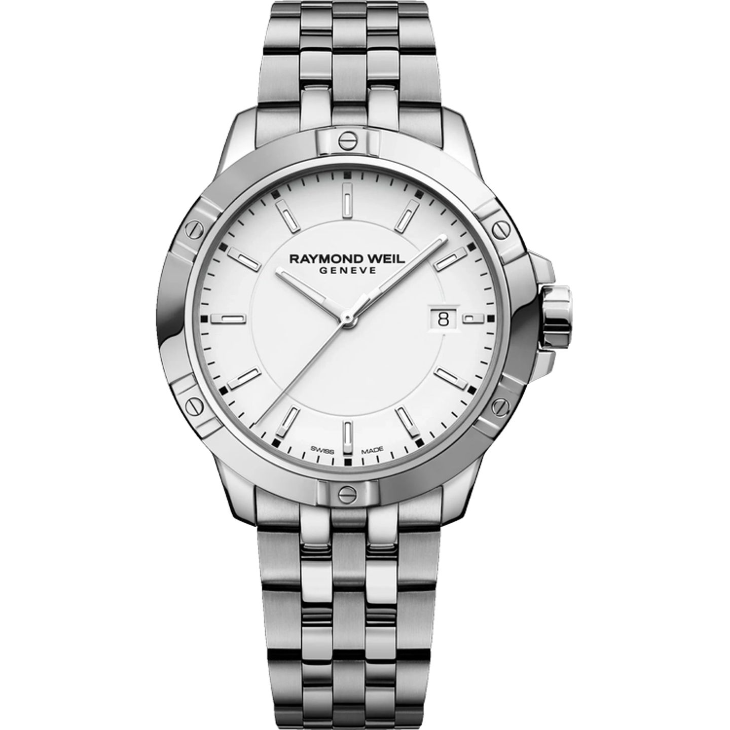 Raymond Weil Tango 8160-ST-30041 (2026) - Wit wijzerplaat 41mm Staal (1/1)