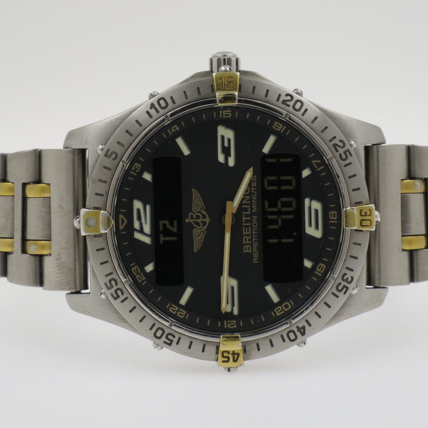 Breitling Aerospace F65362 (2000) - Grijs wijzerplaat 40mm Titanium (2/4)