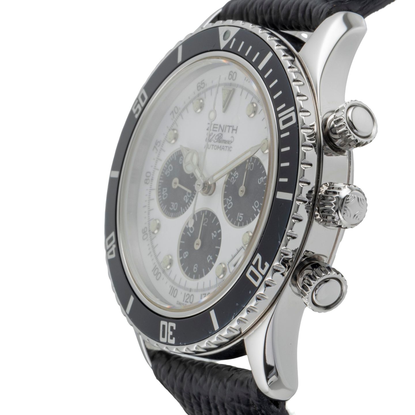 Zenith El Primero Chronograph 02.2310.400 (1995) - Wit wijzerplaat 40mm Staal (6/8)