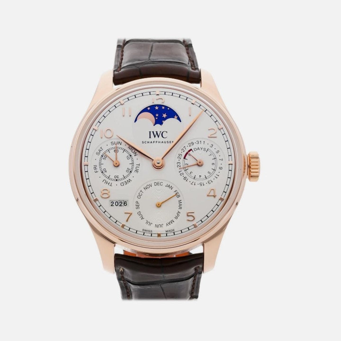 IWC Portuguese Perpetual Calendar IW503302 (2026) - 44mm Roodgoud (1/1)