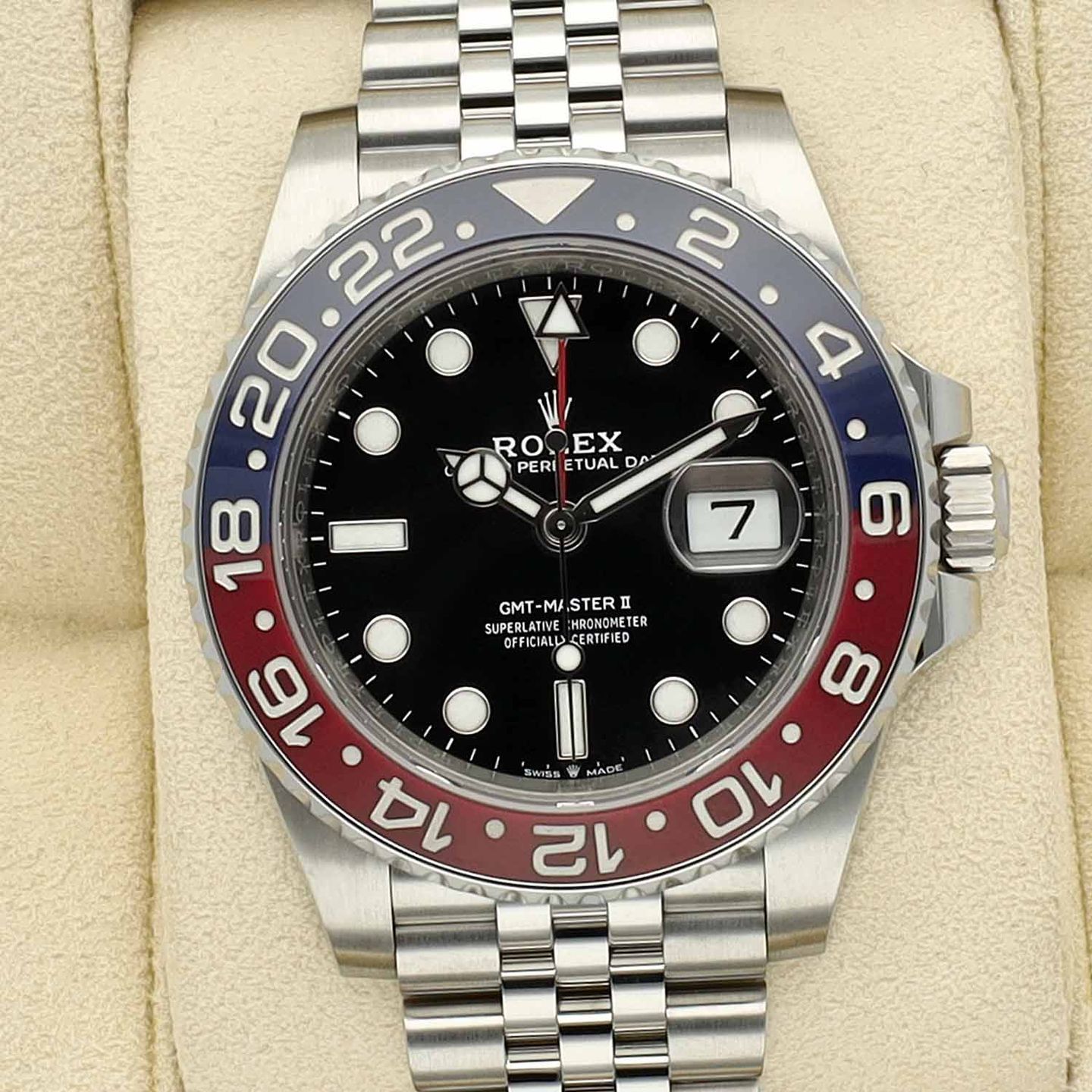 Rolex GMT-Master II 126710BLRO (2022) - Black dial 40 mm Steel case (1/8)