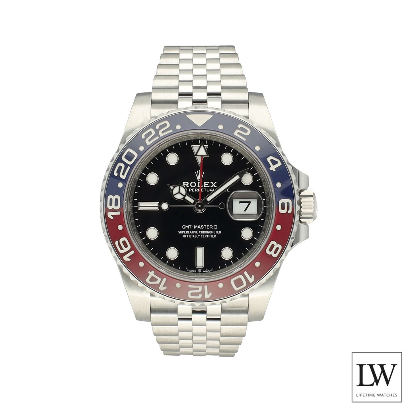 Rolex GMT-Master II 126710BLRO (2022) - Black dial 40 mm Steel case (3/8)