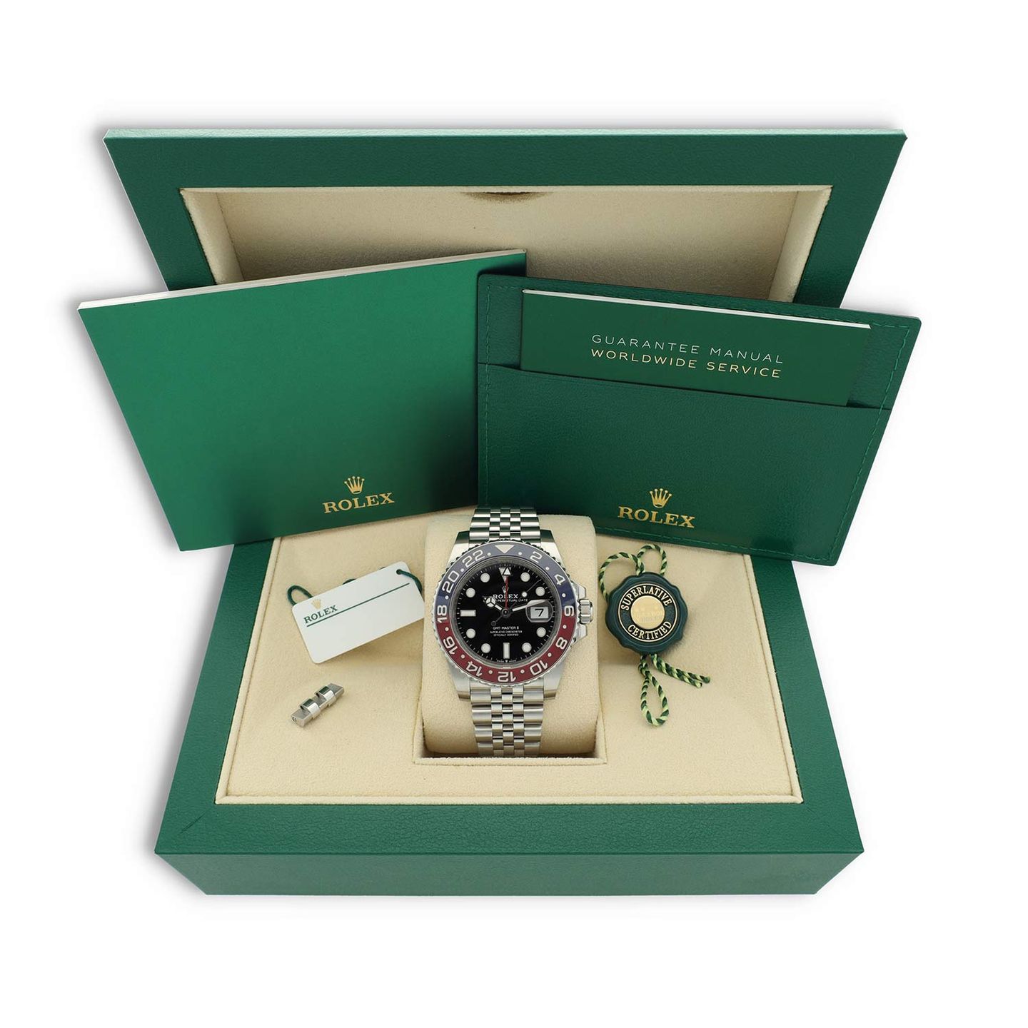 Rolex GMT-Master II 126710BLRO (2022) - Black dial 40 mm Steel case (8/8)