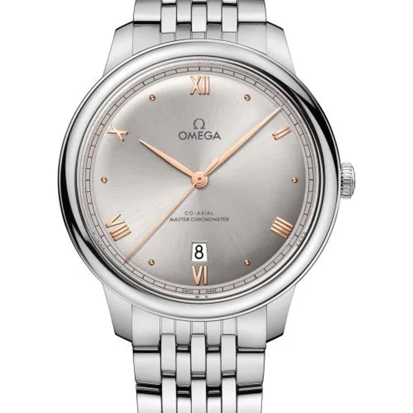 Omega De Ville 434.10.40.20.06.001 (2026) - Zilver wijzerplaat 40mm Staal (1/1)