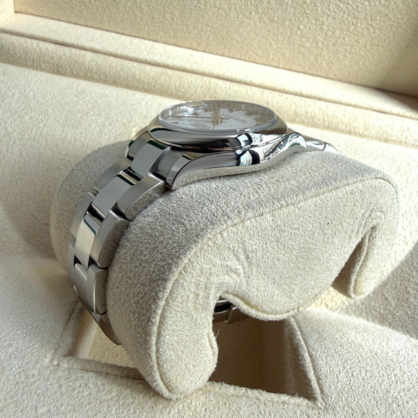 Rolex Datejust 31 278240 (2023) - Wit wijzerplaat 37mm Staal (6/7)