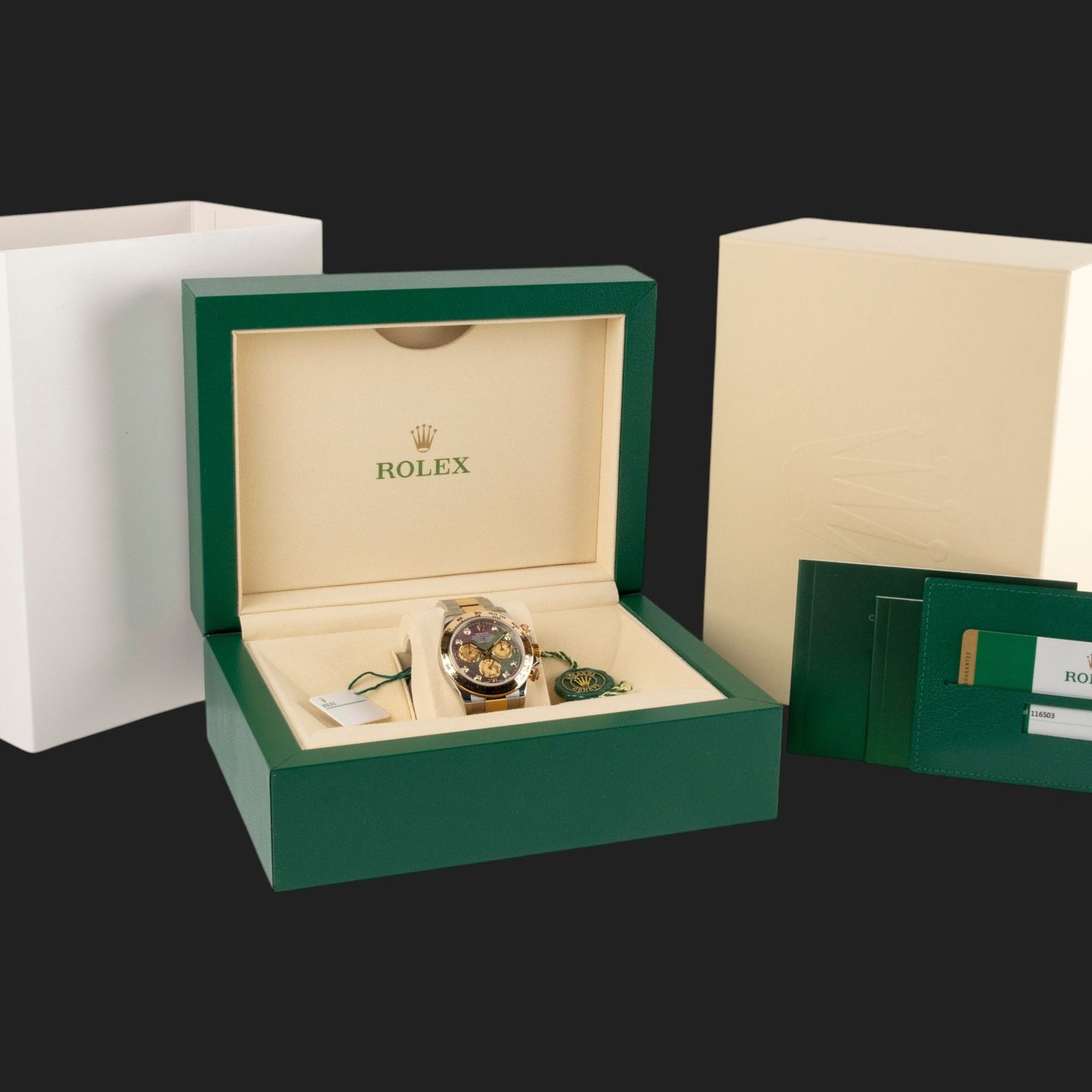 Rolex Daytona 116503 (2018) - Parelmoer wijzerplaat 40mm Goud/Staal (8/8)