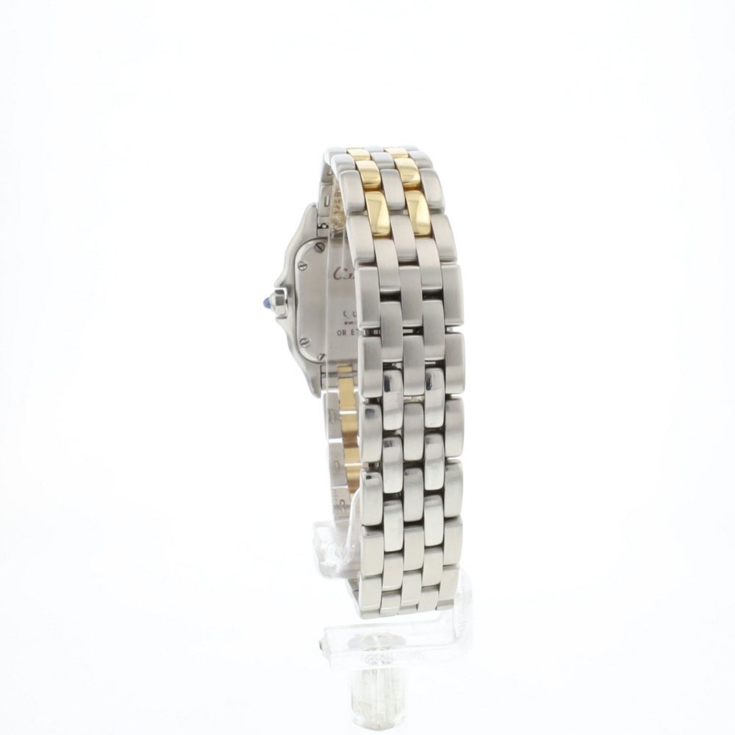 Cartier Panthère 66921 (Onbekend (willekeurig serienummer)) - Wit wijzerplaat 22mm Goud/Staal (4/5)