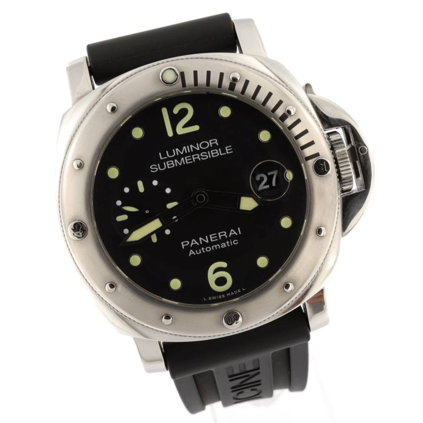 Panerai Luminor Submersible PAM01024 (2018) - Zwart wijzerplaat 44mm Staal (1/7)