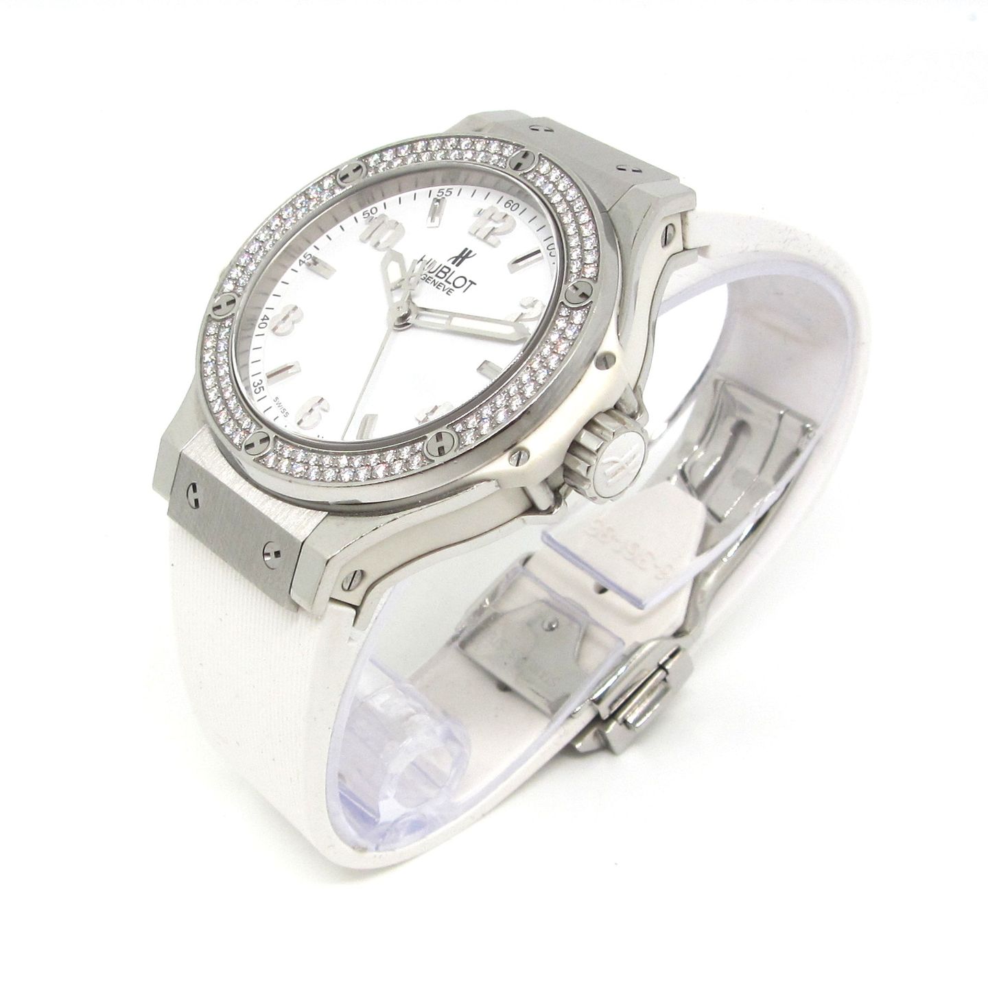 Hublot Big Bang 38 mm 361.SE.2010.RW.1104 (2013) - White dial 38 mm Steel case (5/6)