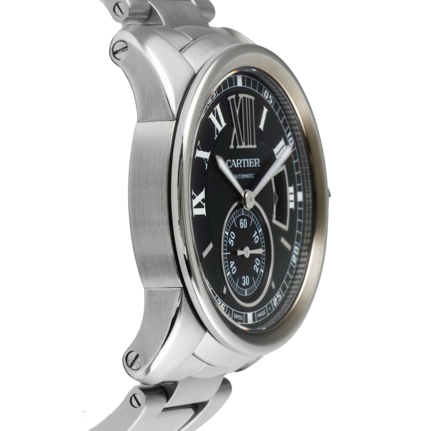 Cartier Calibre de Cartier W7100041 (2012) - 42 mm Steel case (7/8)