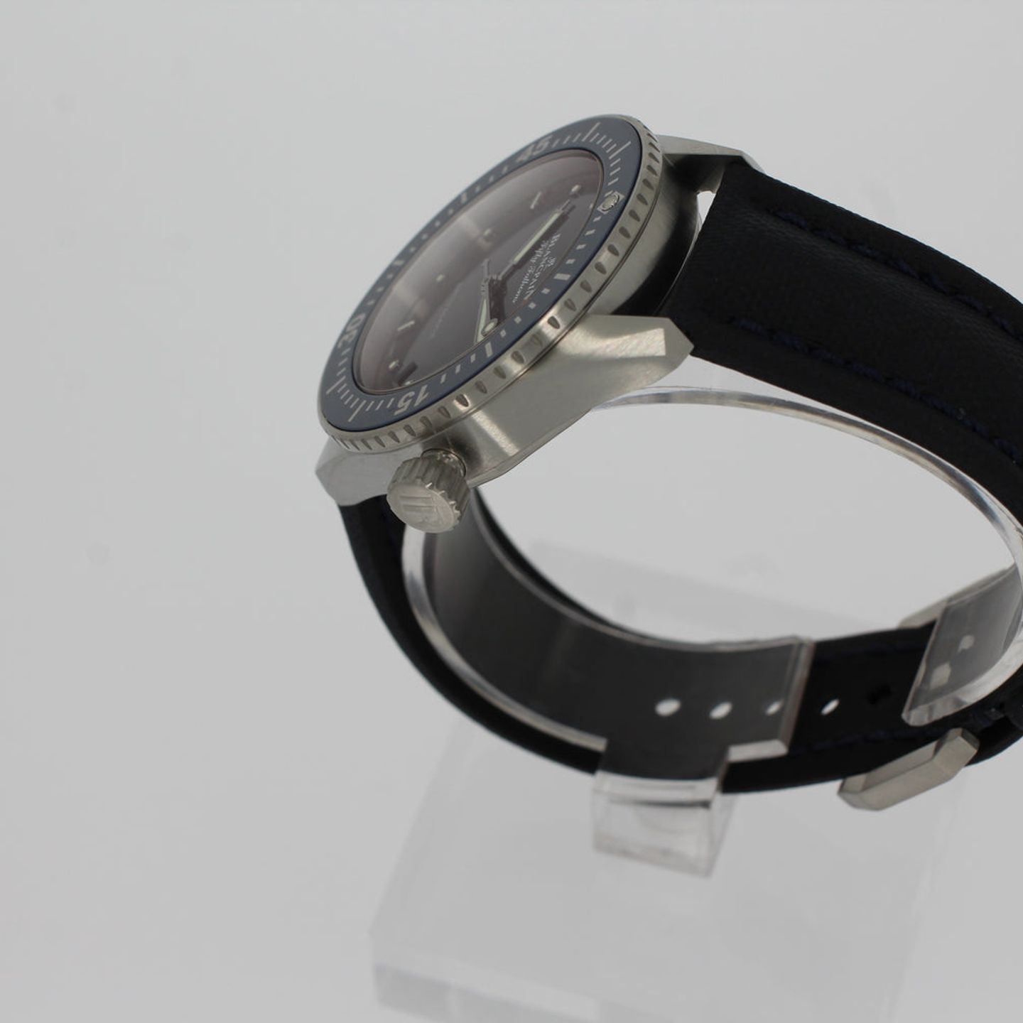 Blancpain Fifty Fathoms Bathyscaphe 5100-1140-O52A (2025) - Blauw wijzerplaat 39mm Staal (3/5)