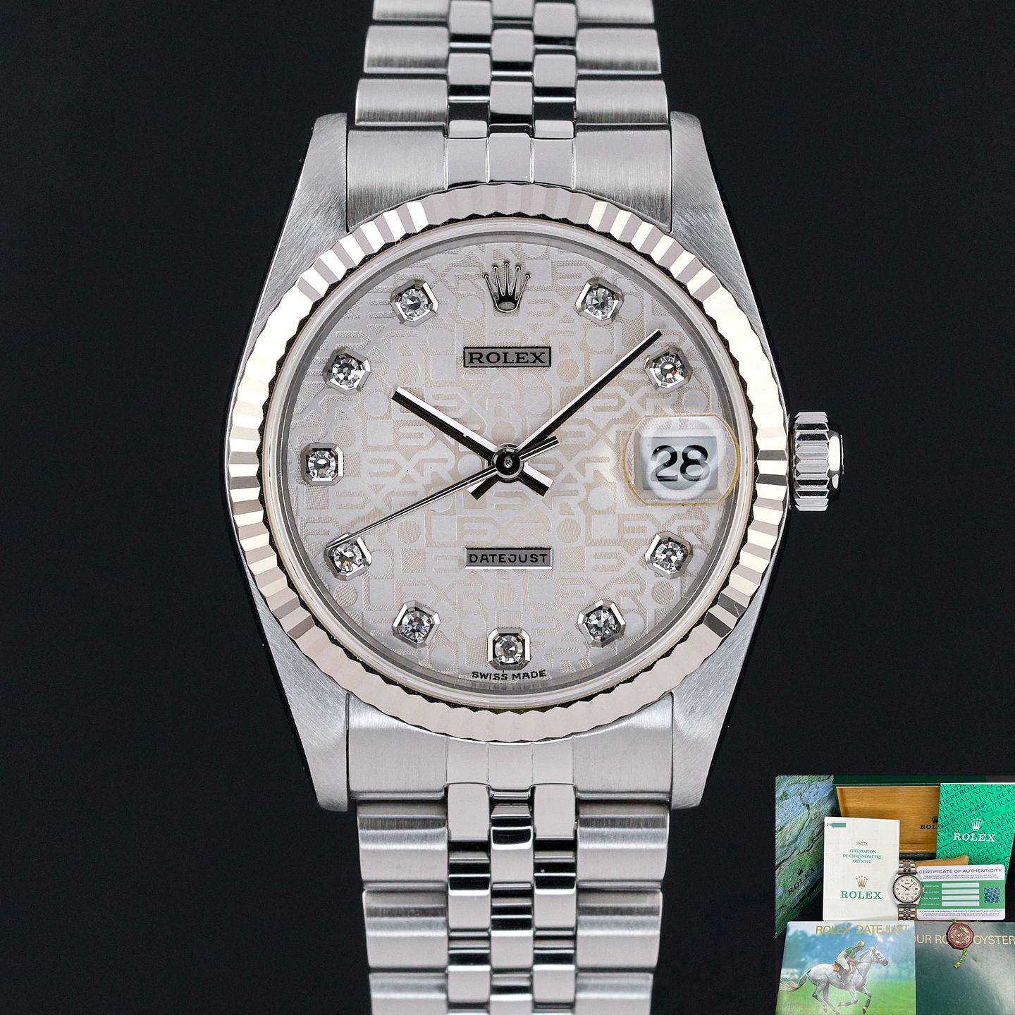 Rolex Datejust 31 78274 (2000) - 31mm Staal (1/8)