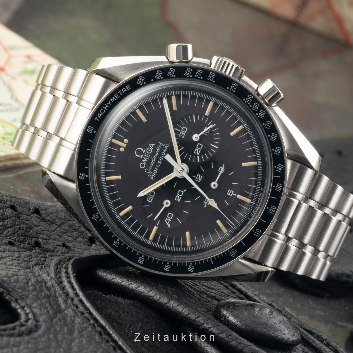 Omega Speedmaster Professional Moonwatch 3590.50.00 (Onbekend (willekeurig serienummer)) - Zwart wijzerplaat 42mm Staal (2/8)
