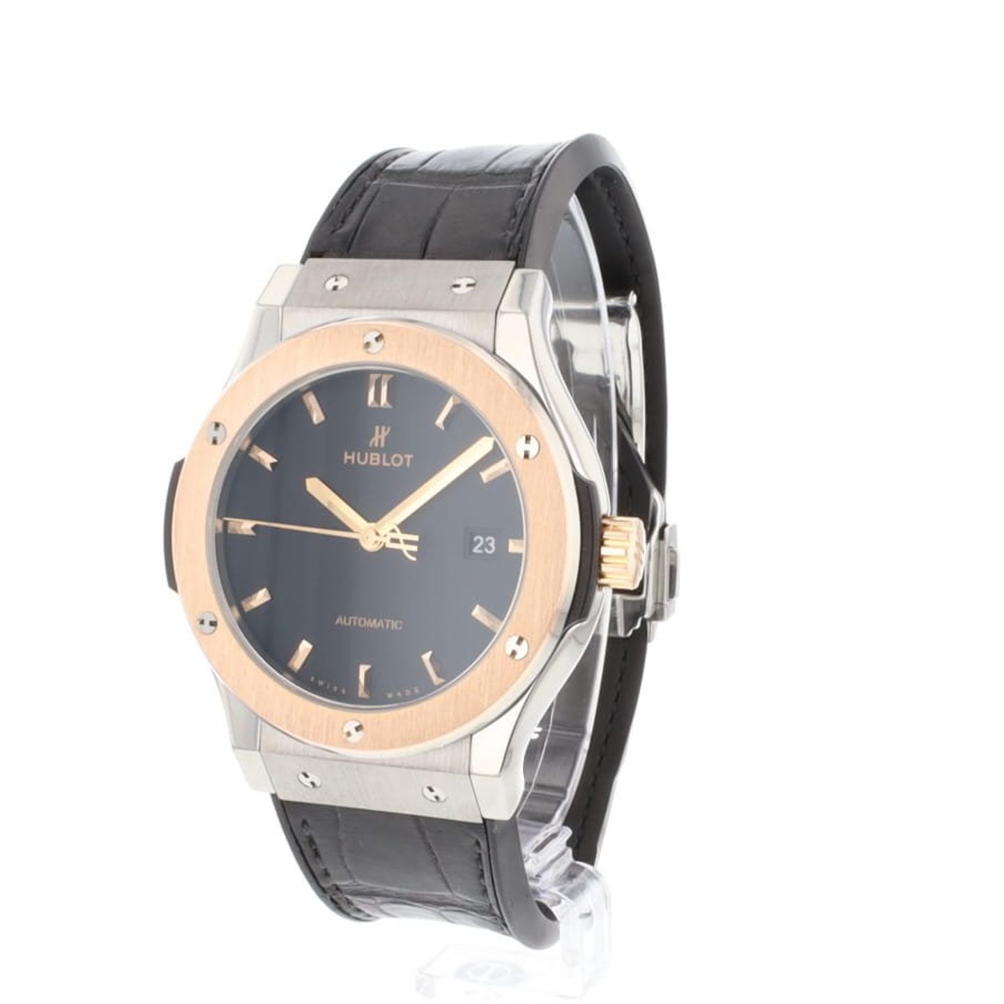 Hublot Classic Fusion 542.NO.1181.LR (2017) - Zwart wijzerplaat 42mm Titanium (3/3)