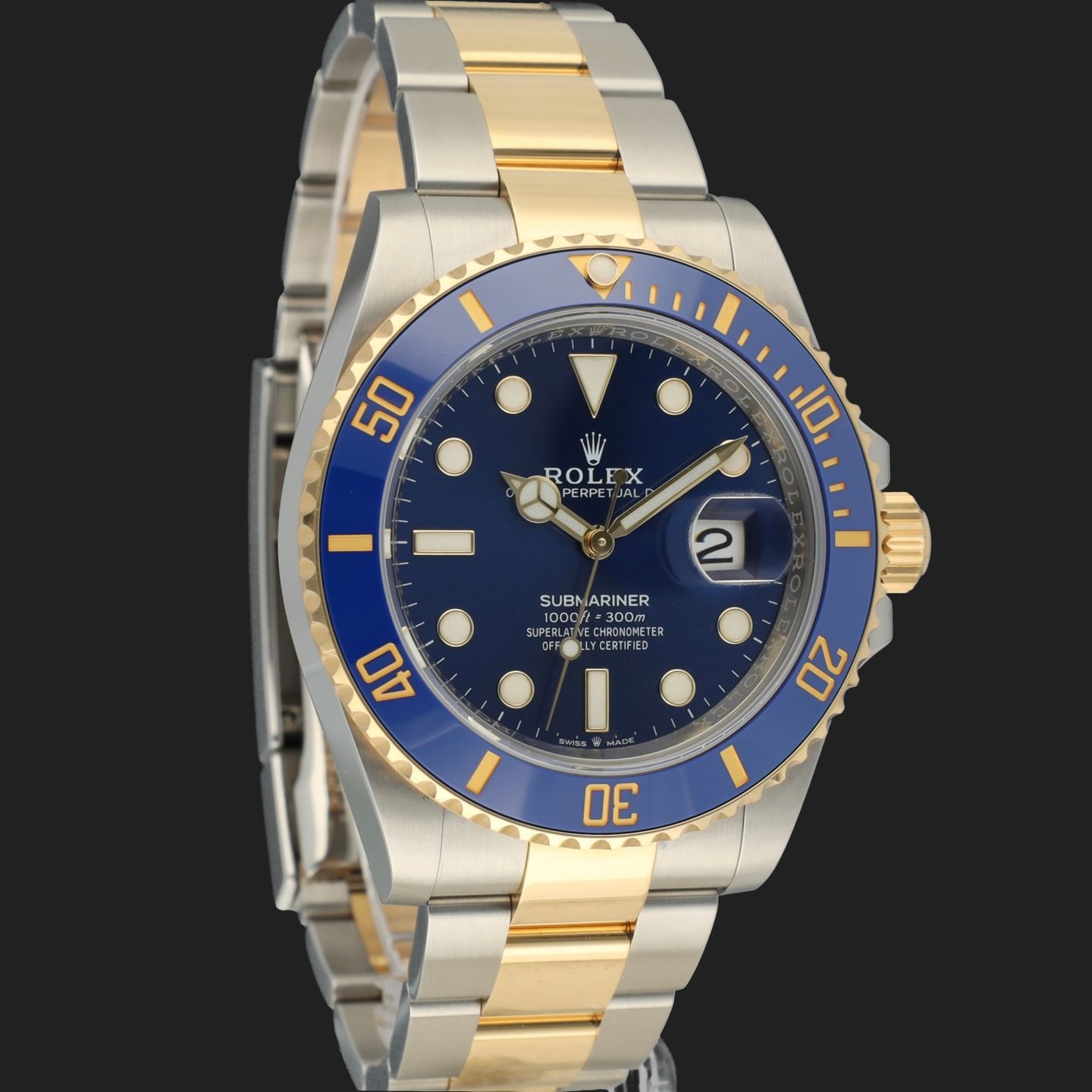 Rolex Submariner Date 126613LB (2021) - 41mm Goud/Staal (4/8)