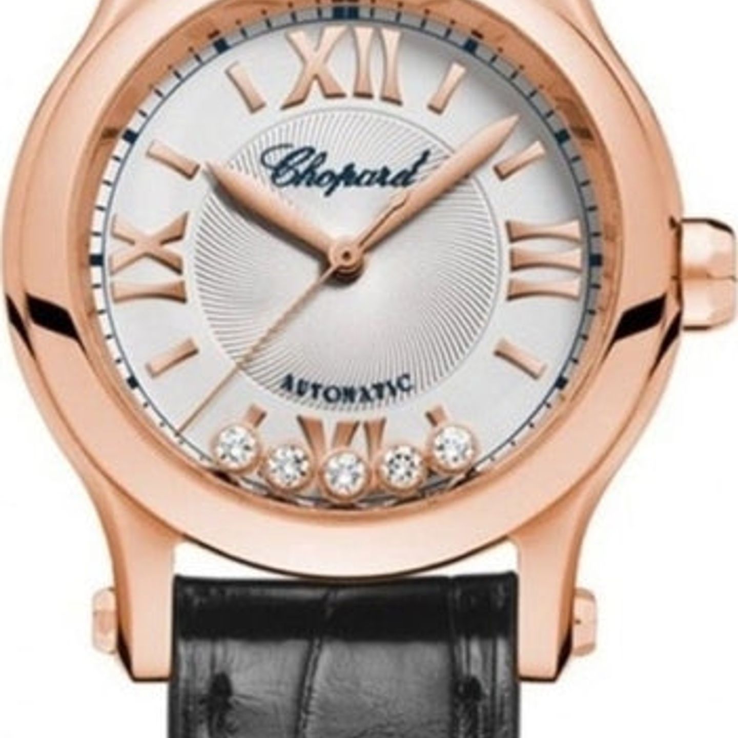 Chopard Happy Sport 274893-5011 (2026) - Silver dial 30 mm Rose Gold case (1/1)