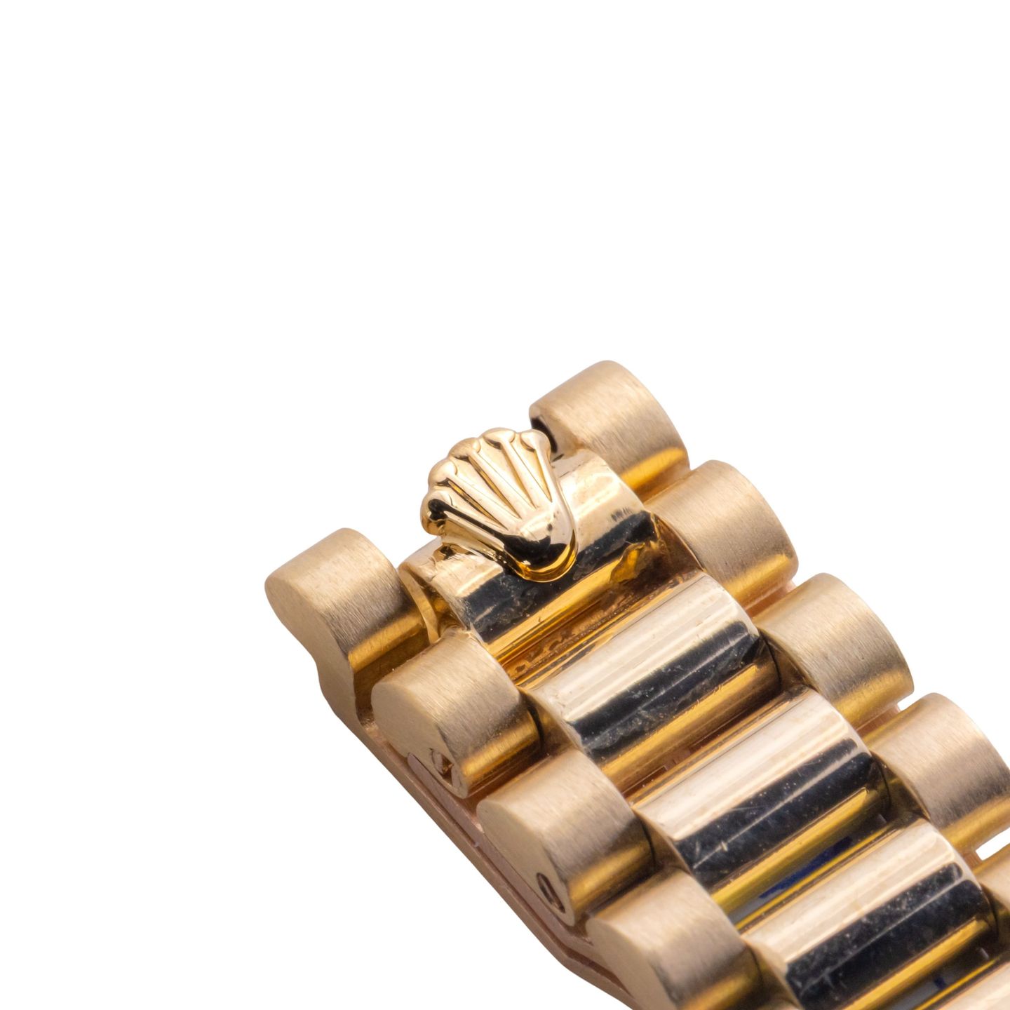 Rolex Lady-Datejust 69178 (1989) - Black dial 26 mm Yellow Gold case (7/8)