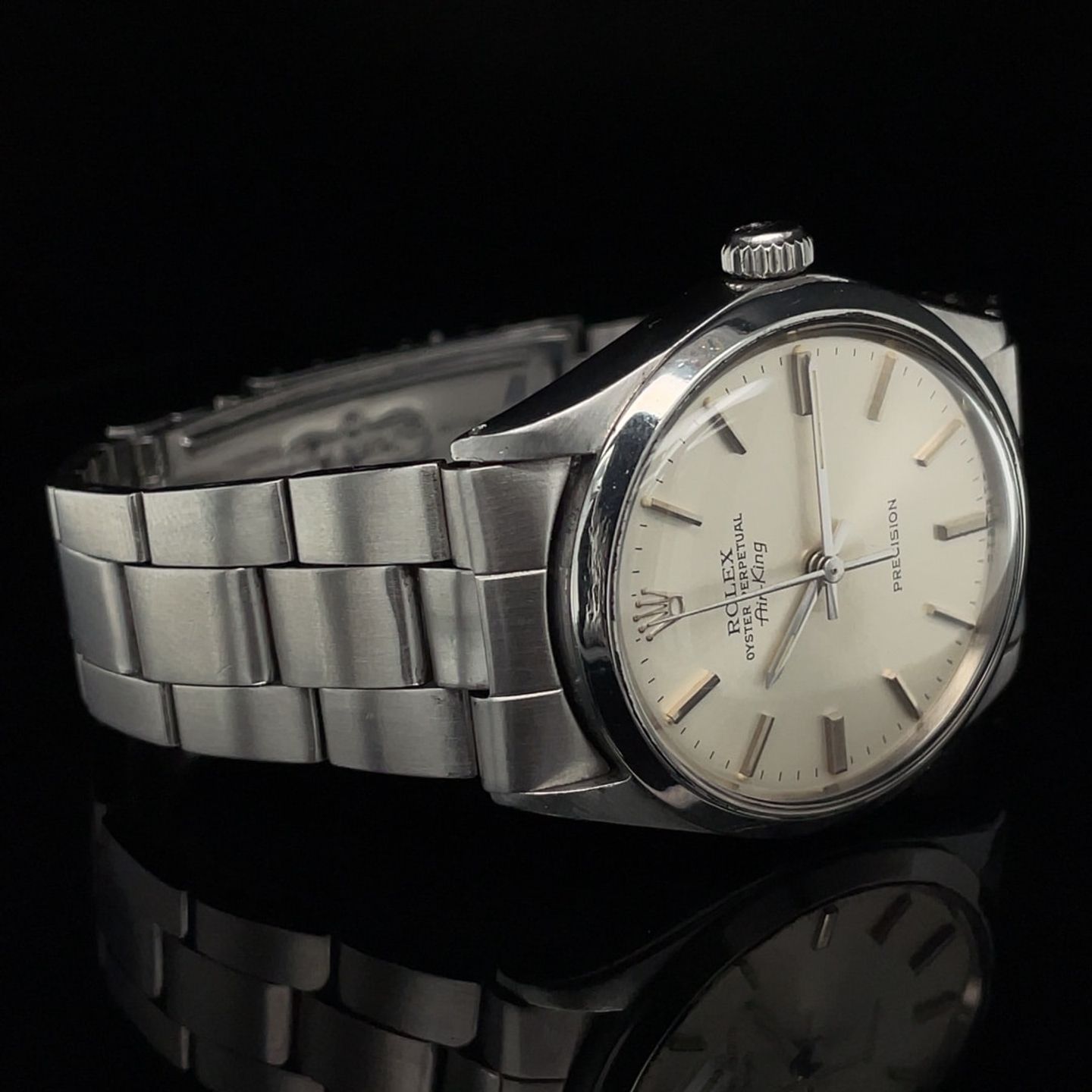 Rolex Air-King 5500 (1970) - 34 mm Steel case (3/8)