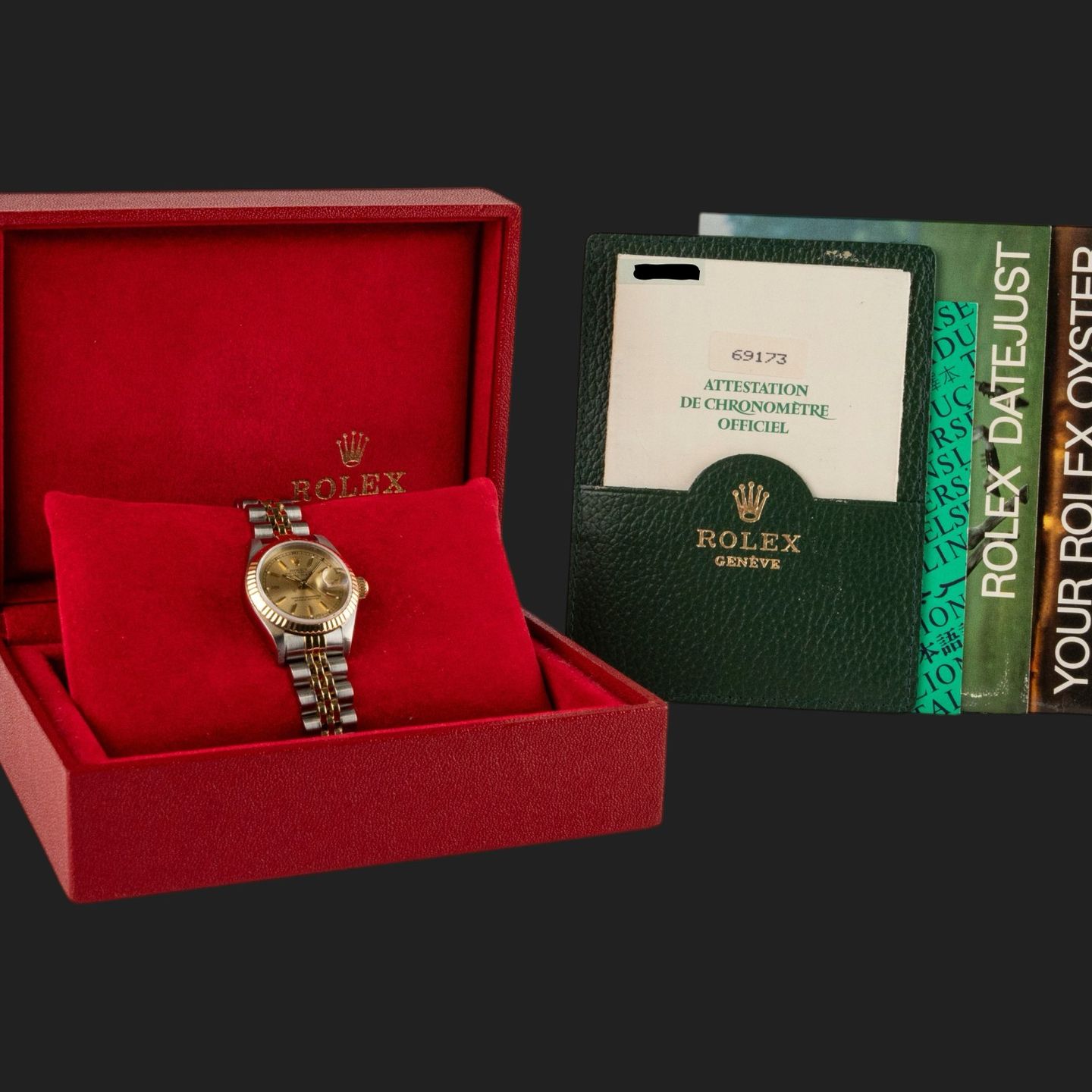 Rolex Lady-Datejust 69173 - (8/8)