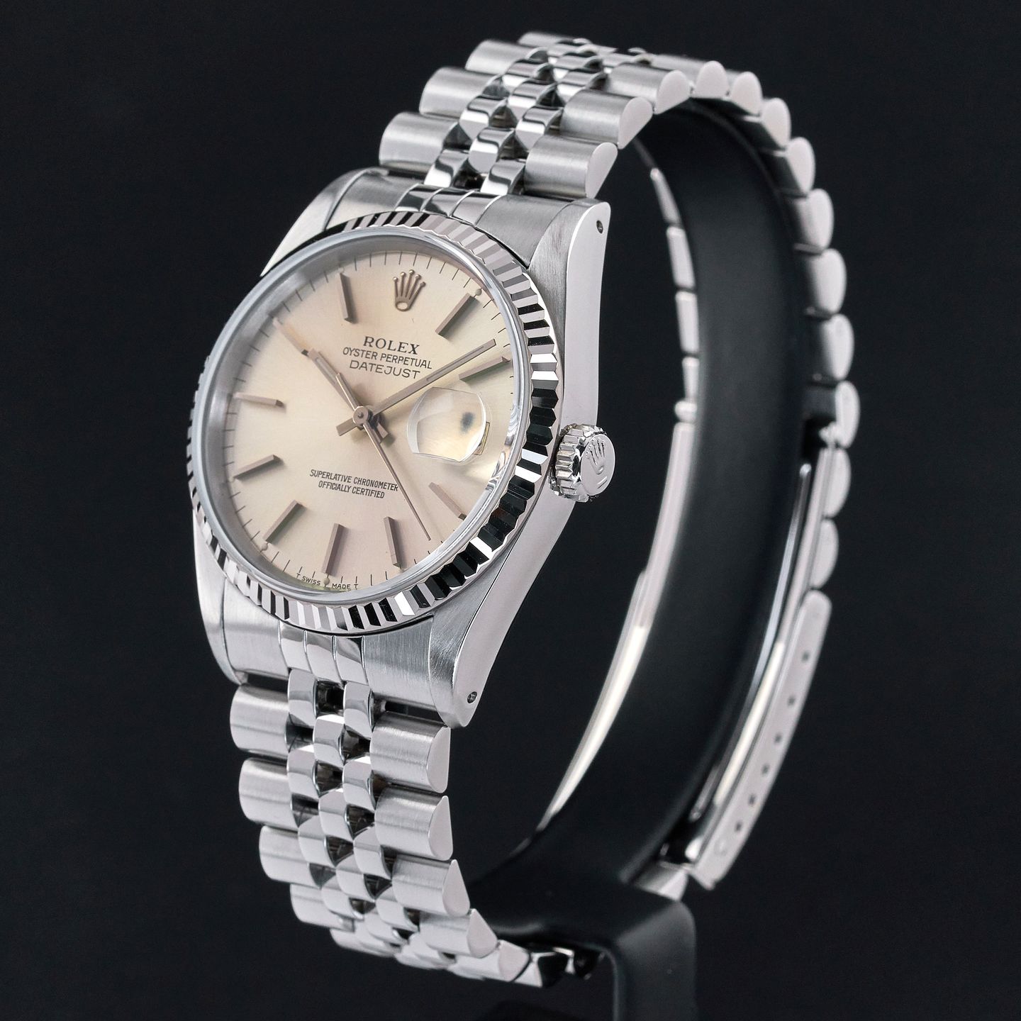 Rolex Datejust 36 16234 (1991) - 36 mm Steel case (4/7)