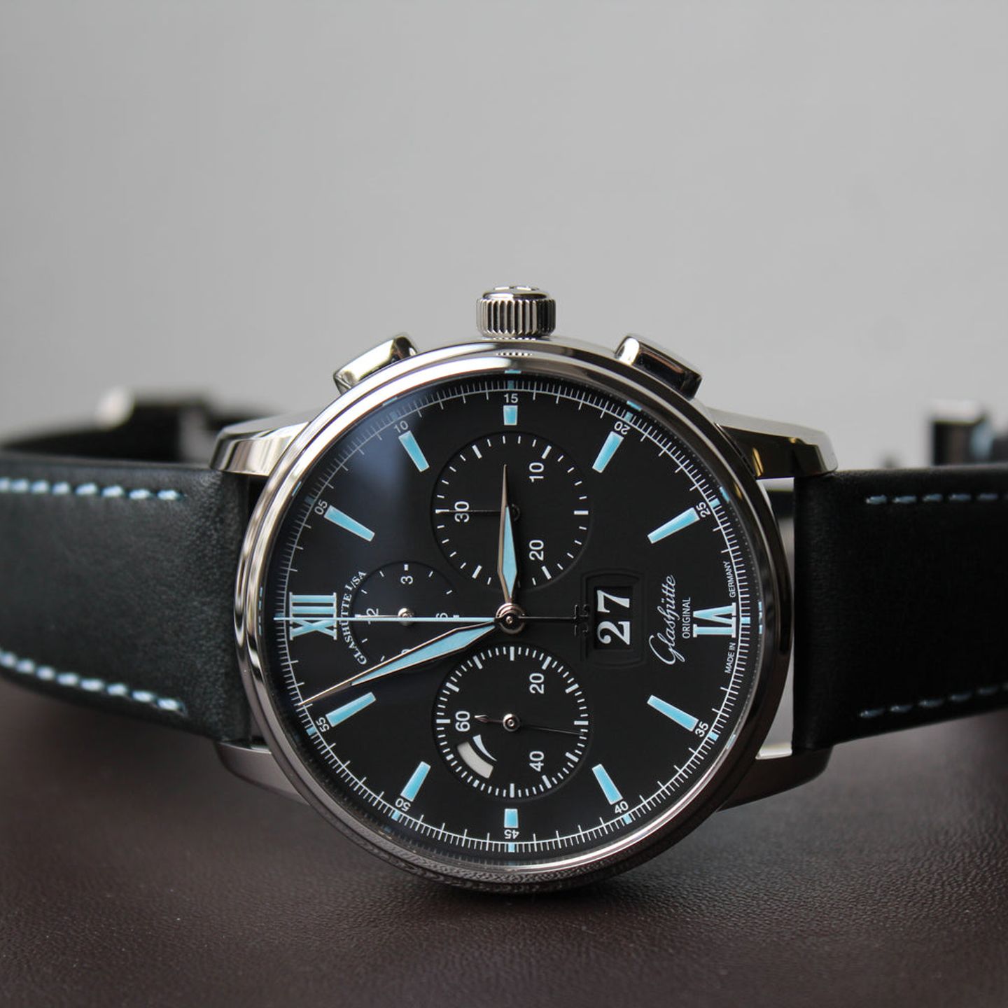 Glashütte Original Senator Chronograph Panorama Date 1-37-01-03-02-35 - (4/5)