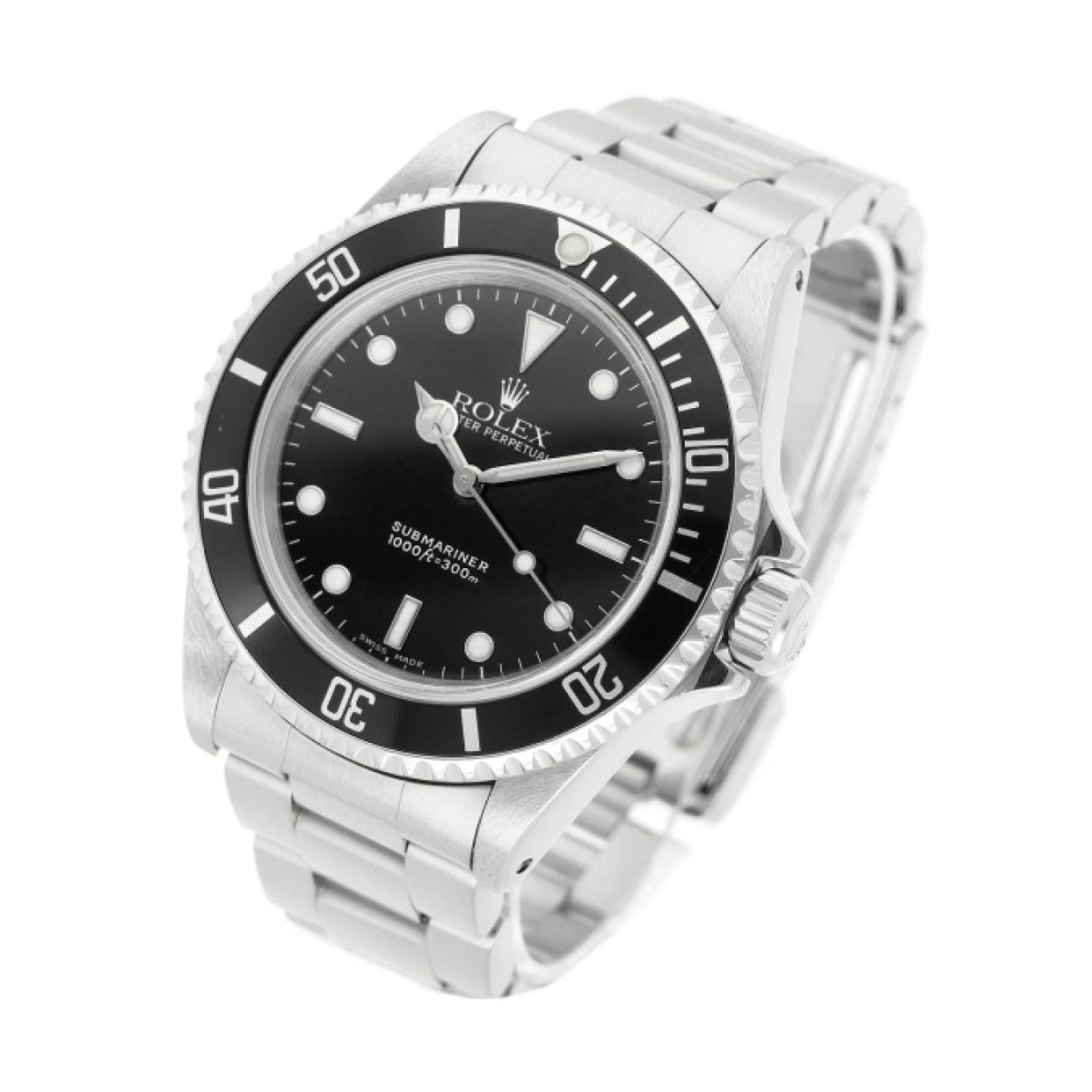Rolex Submariner No Date 14060 (1999) - Black dial 40 mm Steel case (2/4)