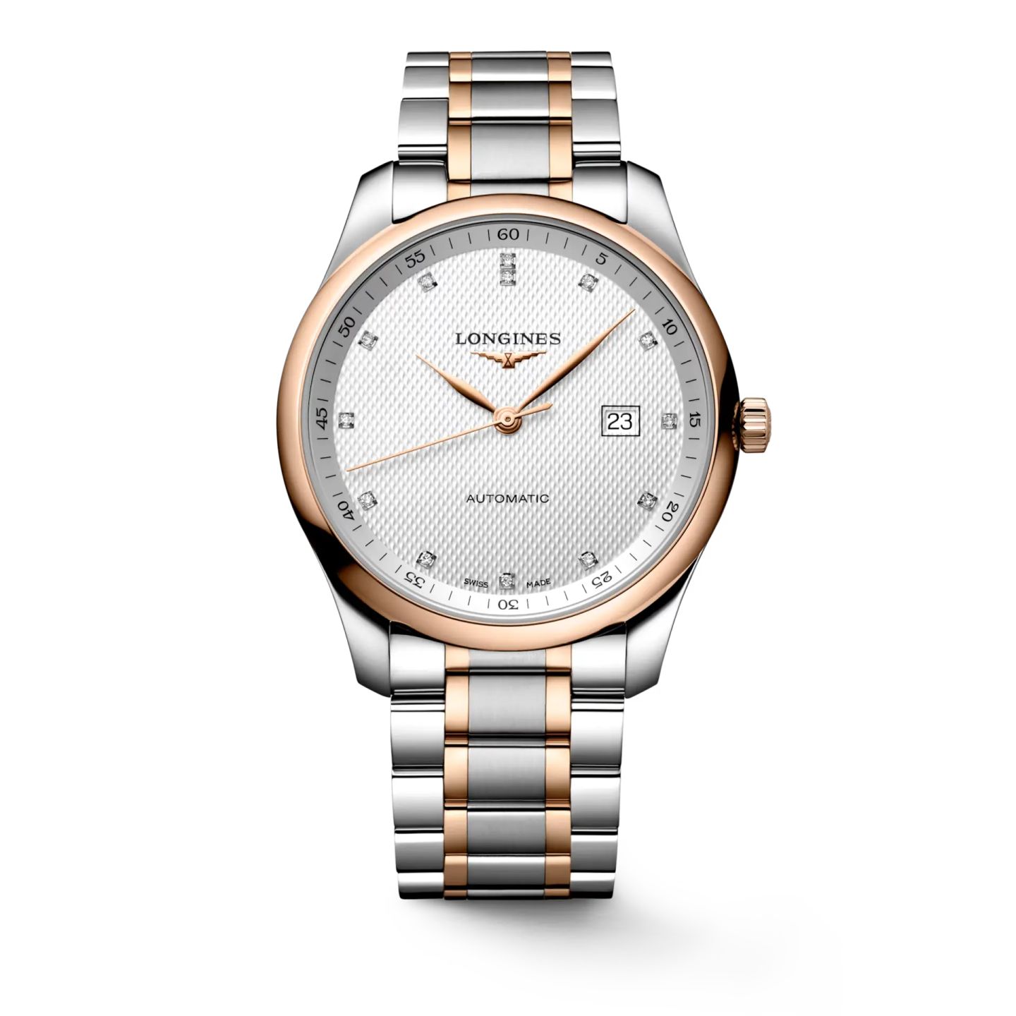 Longines Master Collection L2.893.5.77.7 (2025) - Zilver wijzerplaat 42mm Goud/Staal (1/1)