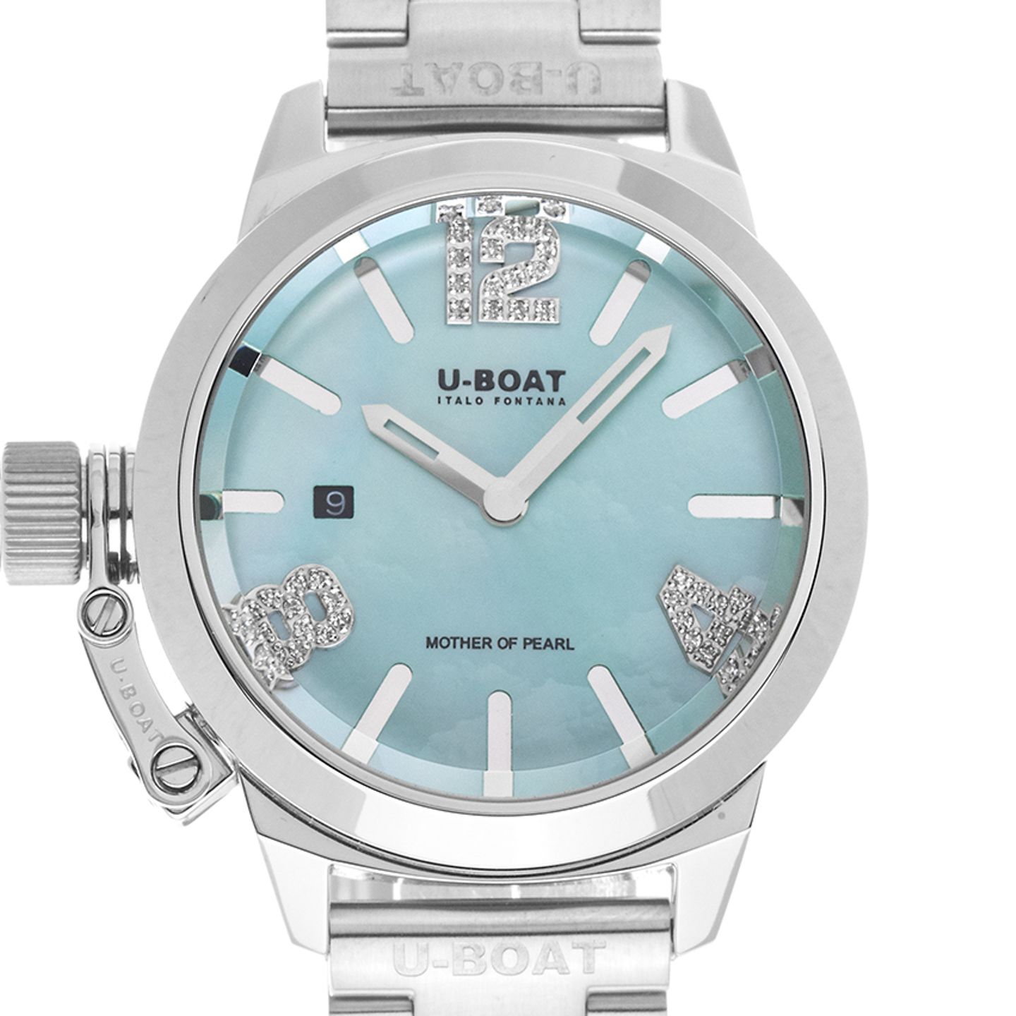 U-Boat Classico 8900 (Unknown (random serial)) - Pearl dial 31 mm Steel case (1/6)