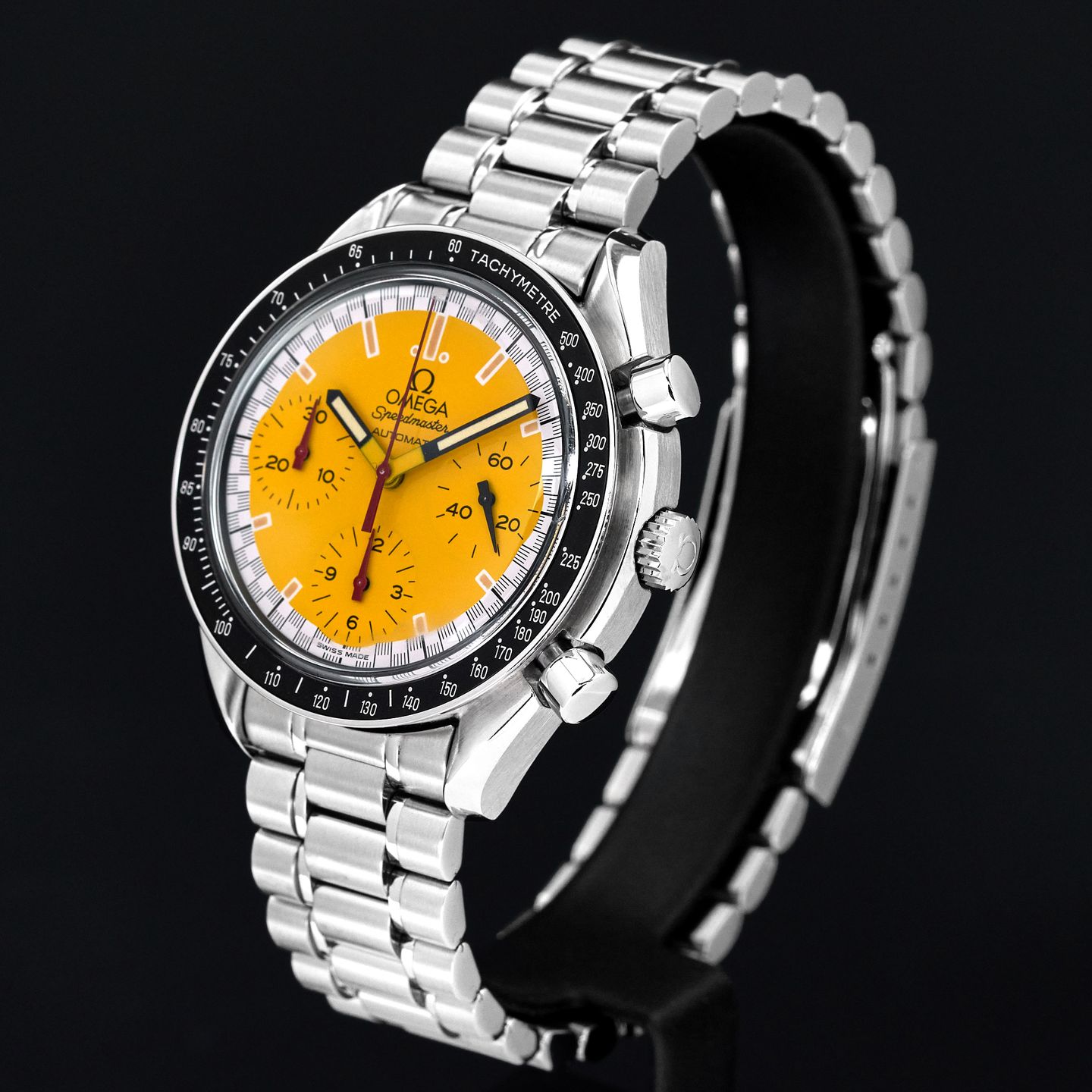 Omega Speedmaster 3510.12 (Unknown (random serial)) - Yellow dial 39 mm Steel case (3/7)