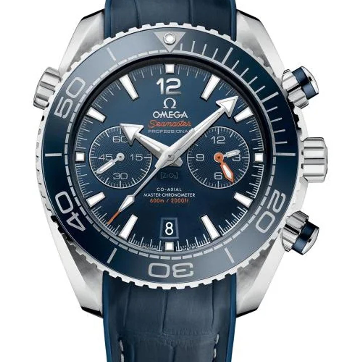 Omega Seamaster Planet Ocean Chronograph 215.33.46.51.03.001 (2026) - Blauw wijzerplaat 46mm Staal (1/1)