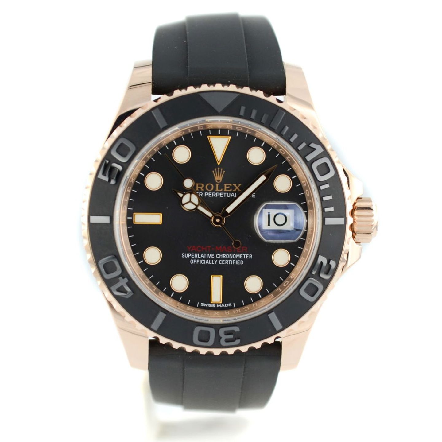 Rolex Yacht-Master 40 116655 (2019) - 40 mm Rose Gold case (1/7)