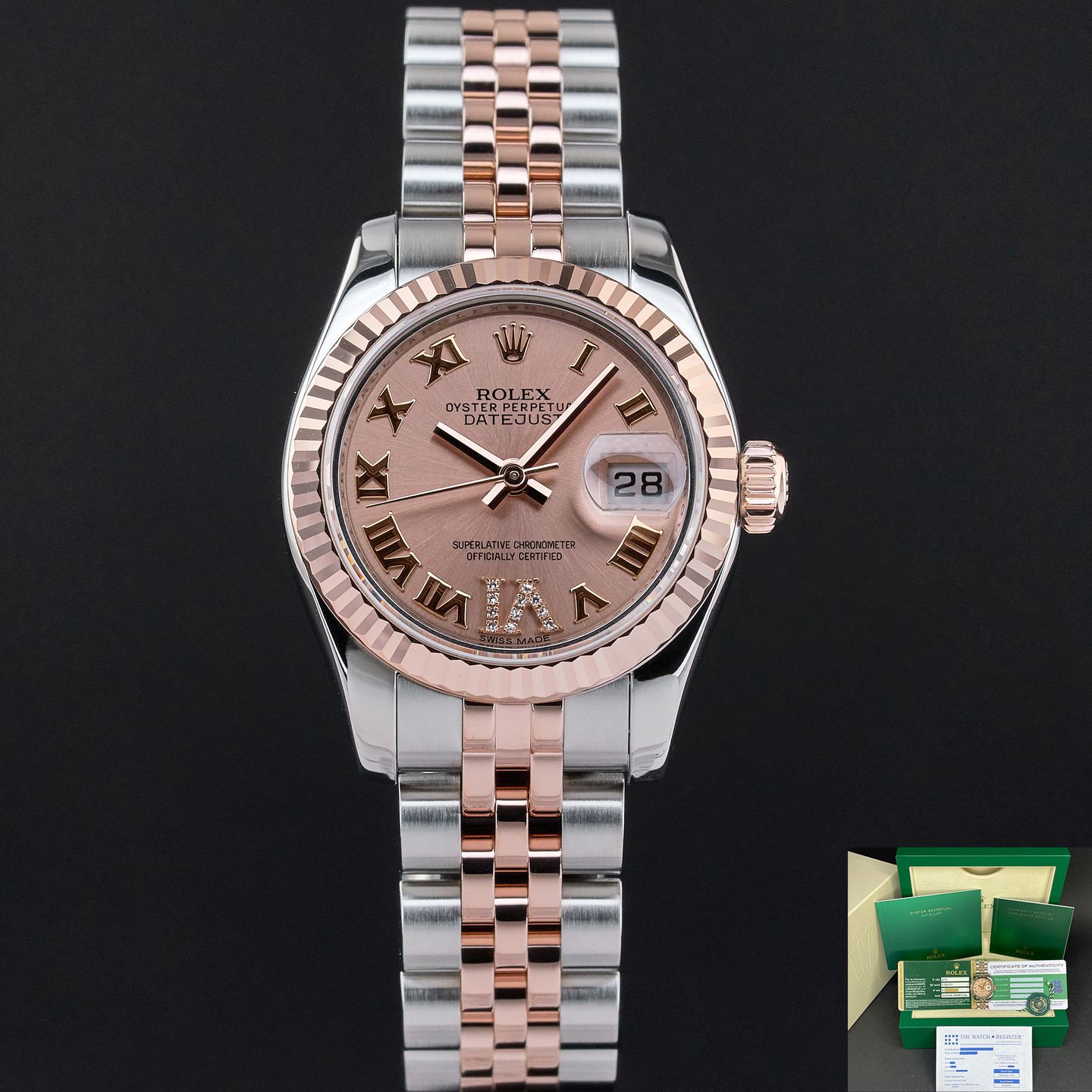 Rolex Lady-Datejust 179171 (2015) - 26 mm Gold/Steel case (1/8)