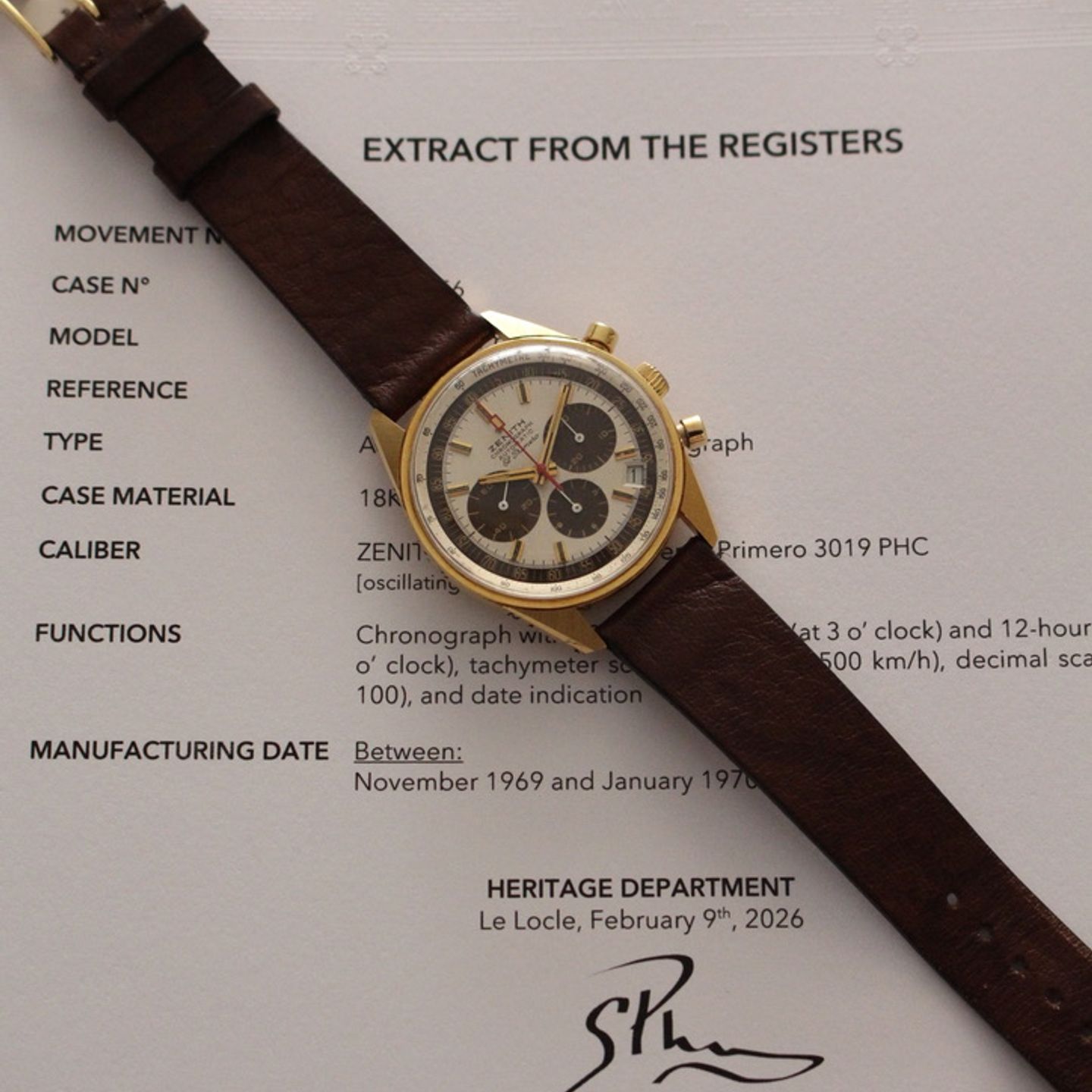 Zenith El Primero G381 - (5/5)