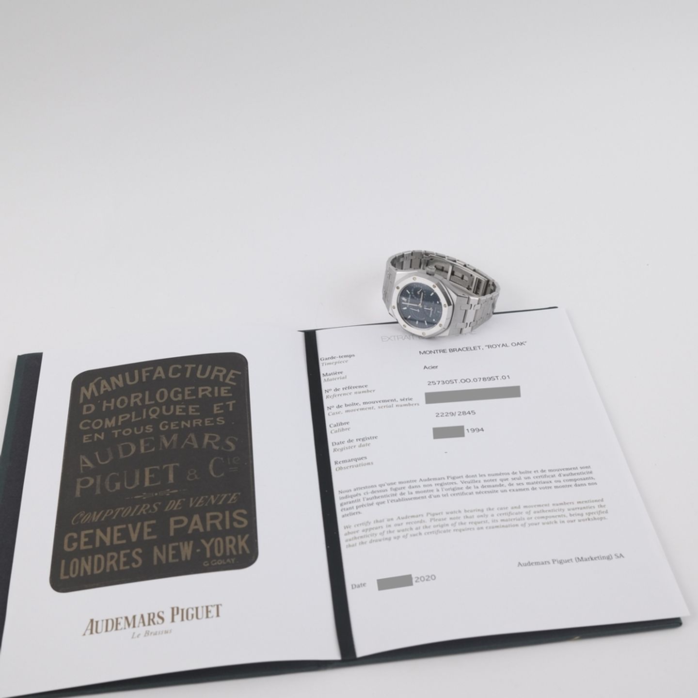 Audemars Piguet Royal Oak Dual Time 25730ST (1994) - 36 mm Steel case (8/8)