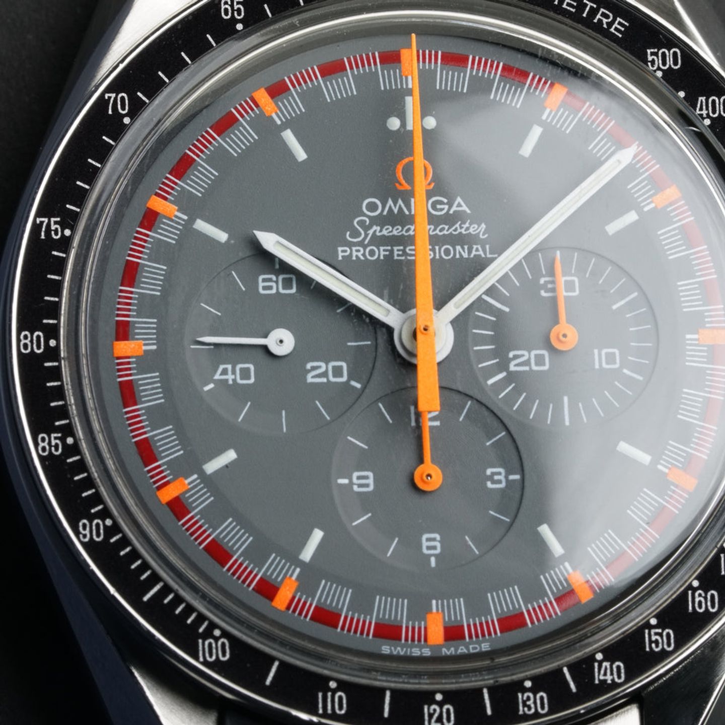 Omega Speedmaster Racing 3570.40 (2004) - Grey dial 42 mm Steel case (8/8)