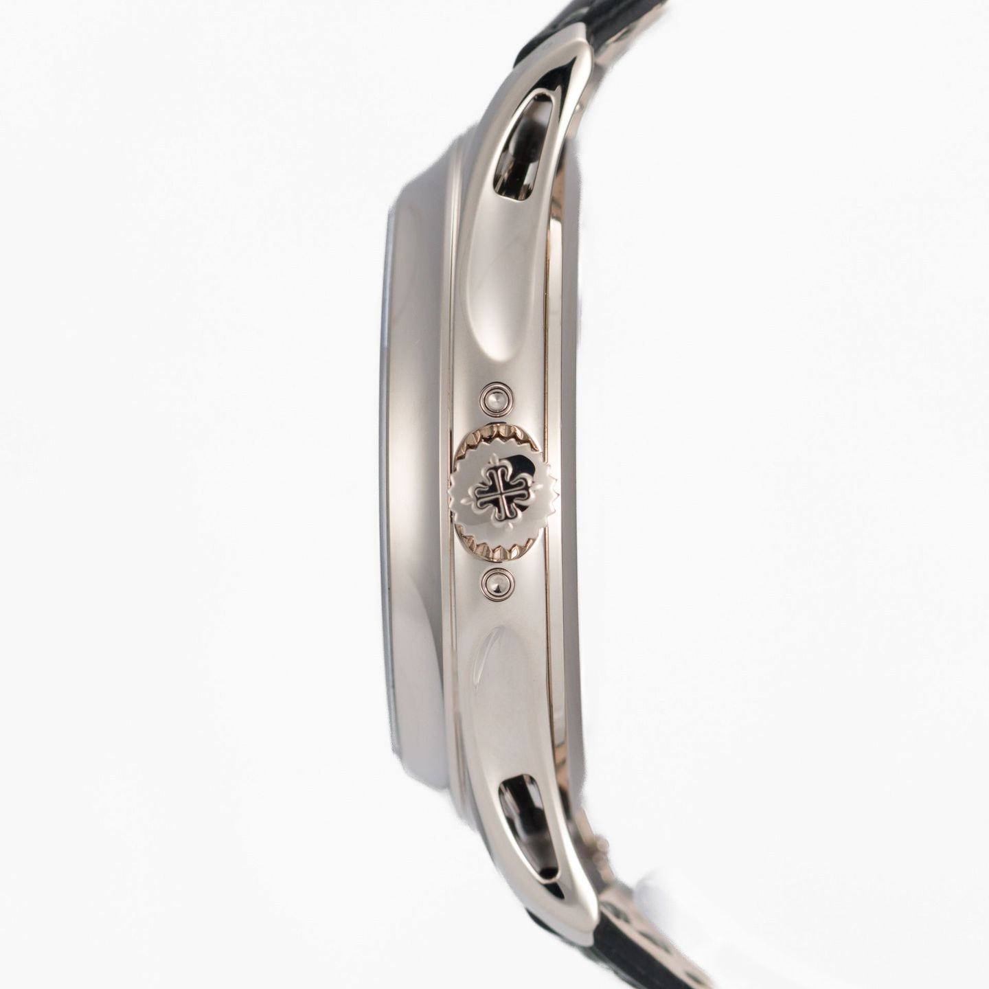 Patek Philippe Annual Calendar 5205G-010 (2012) - Zwart wijzerplaat 40mm Witgoud (4/6)