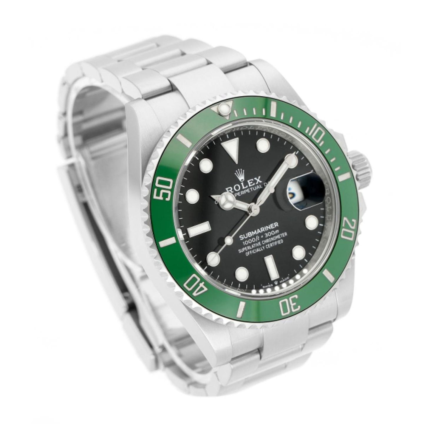 Rolex Submariner Date 126610LV (2025) - Zwart wijzerplaat 41mm Staal (3/5)