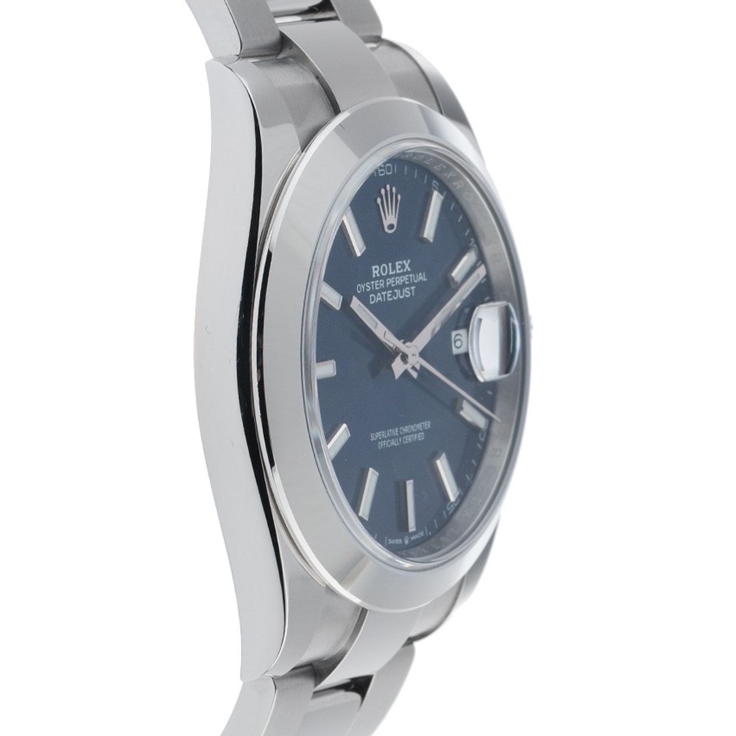 Rolex Datejust 41 126300 (2019) - Blue dial 41 mm Steel case (5/7)