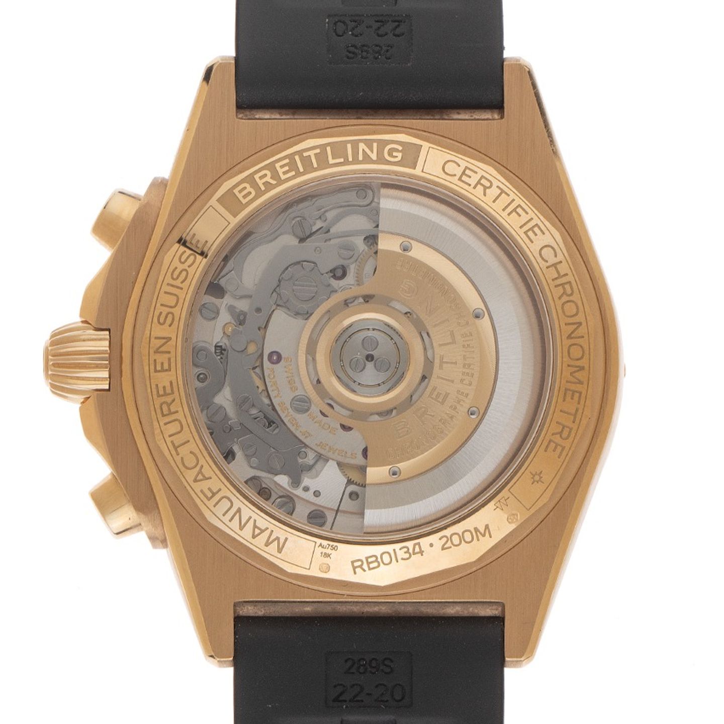 Breitling Chronomat 42 RB0134101B1S1 (2021) - Grijs wijzerplaat 42mm Roodgoud (6/7)