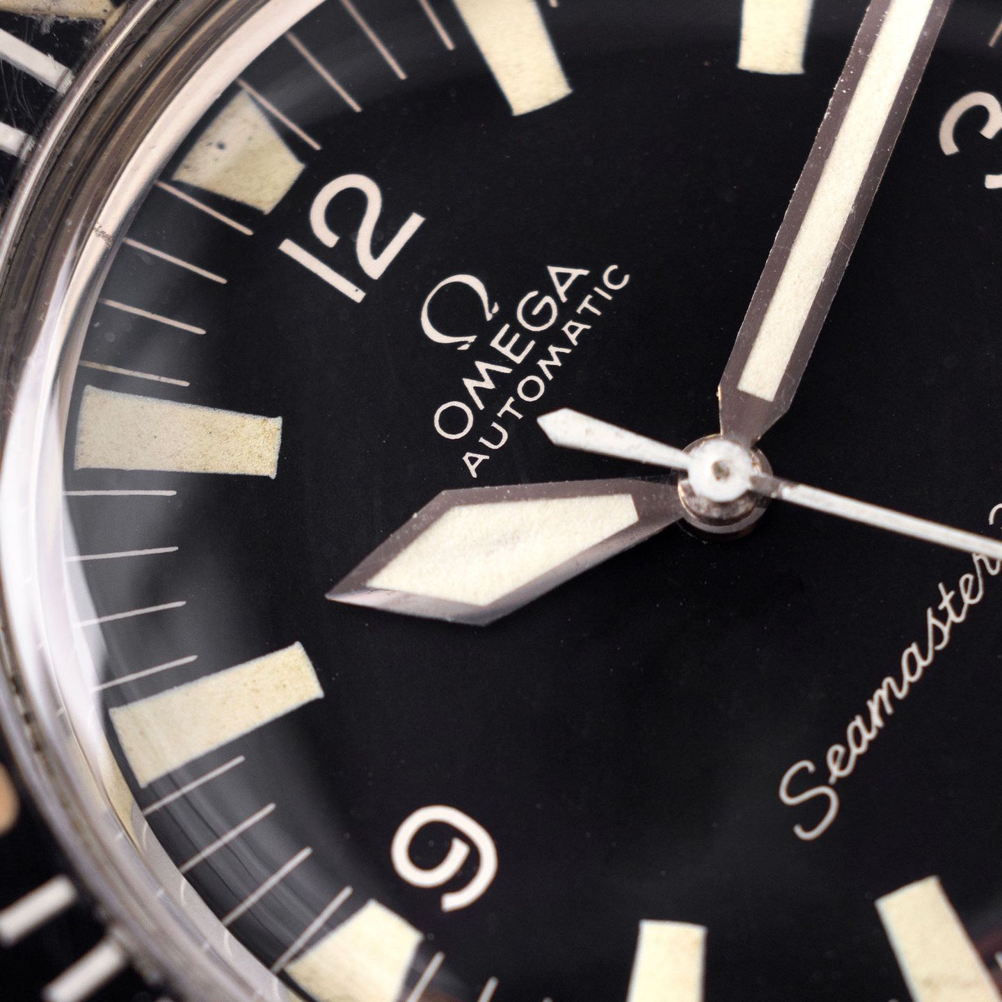 Omega Seamaster 300 165.024 (1968) - Zwart wijzerplaat 42mm Staal (6/8)