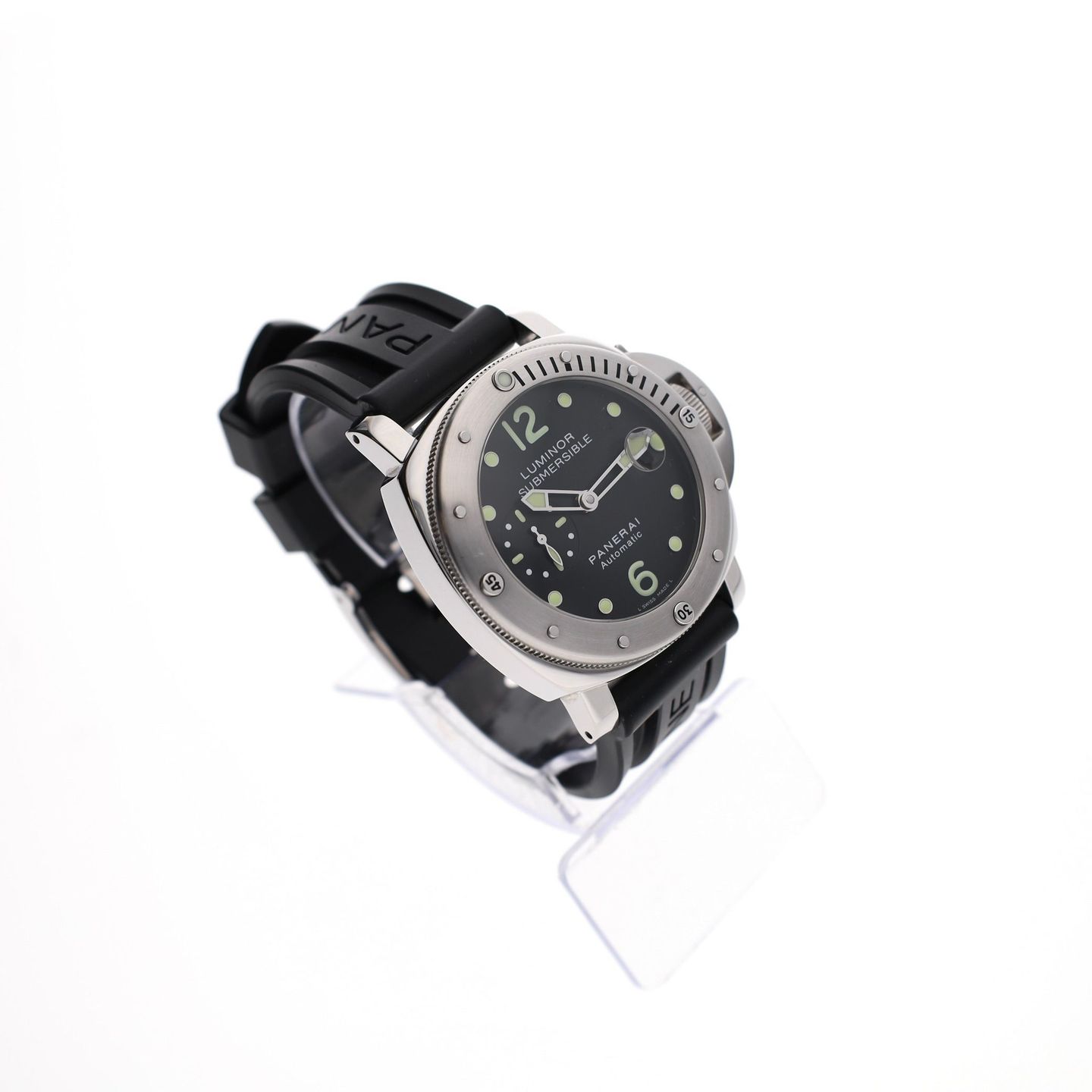 Panerai Luminor Submersible PAM00024 (2001) - Black dial 44 mm Steel case (4/8)