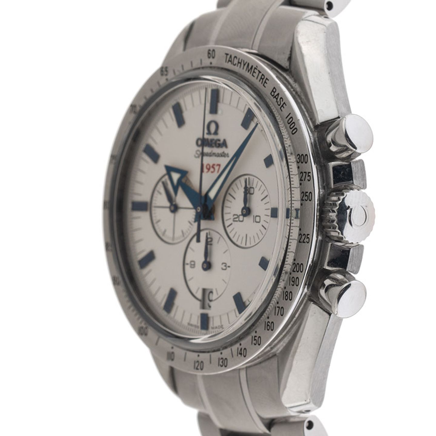 Omega Speedmaster Broad Arrow 321.10.42.50.02.001 (2012) - Zilver wijzerplaat 42mm Staal (4/8)