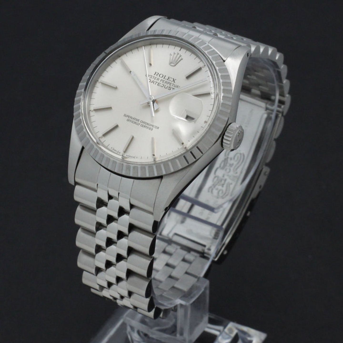 Rolex Datejust 36 16030 (1988) - Silver dial 36 mm Steel case (2/7)