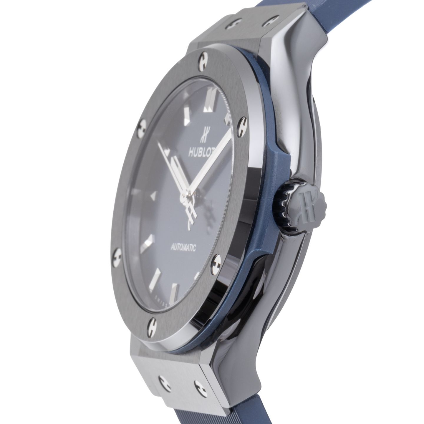 Hublot Classic Fusion Blue 565.CM.7170.RX (2024) - Blauw wijzerplaat 38mm Keramiek (6/8)